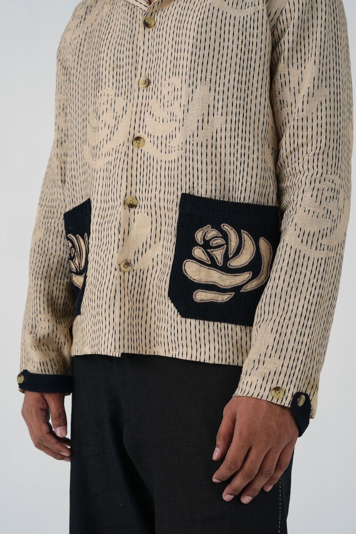 Beige Archive Jacket