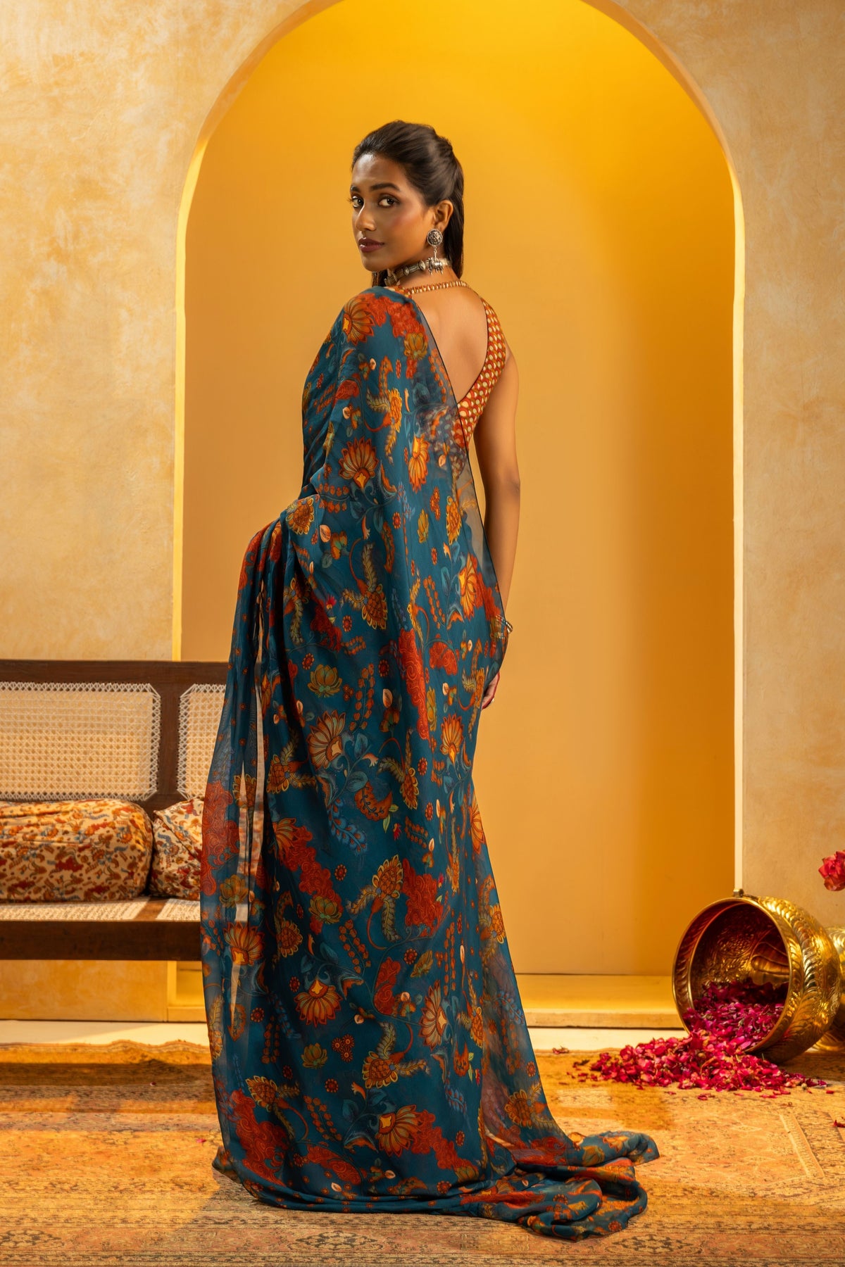 Rangtara Pre-Stitched Saree Set