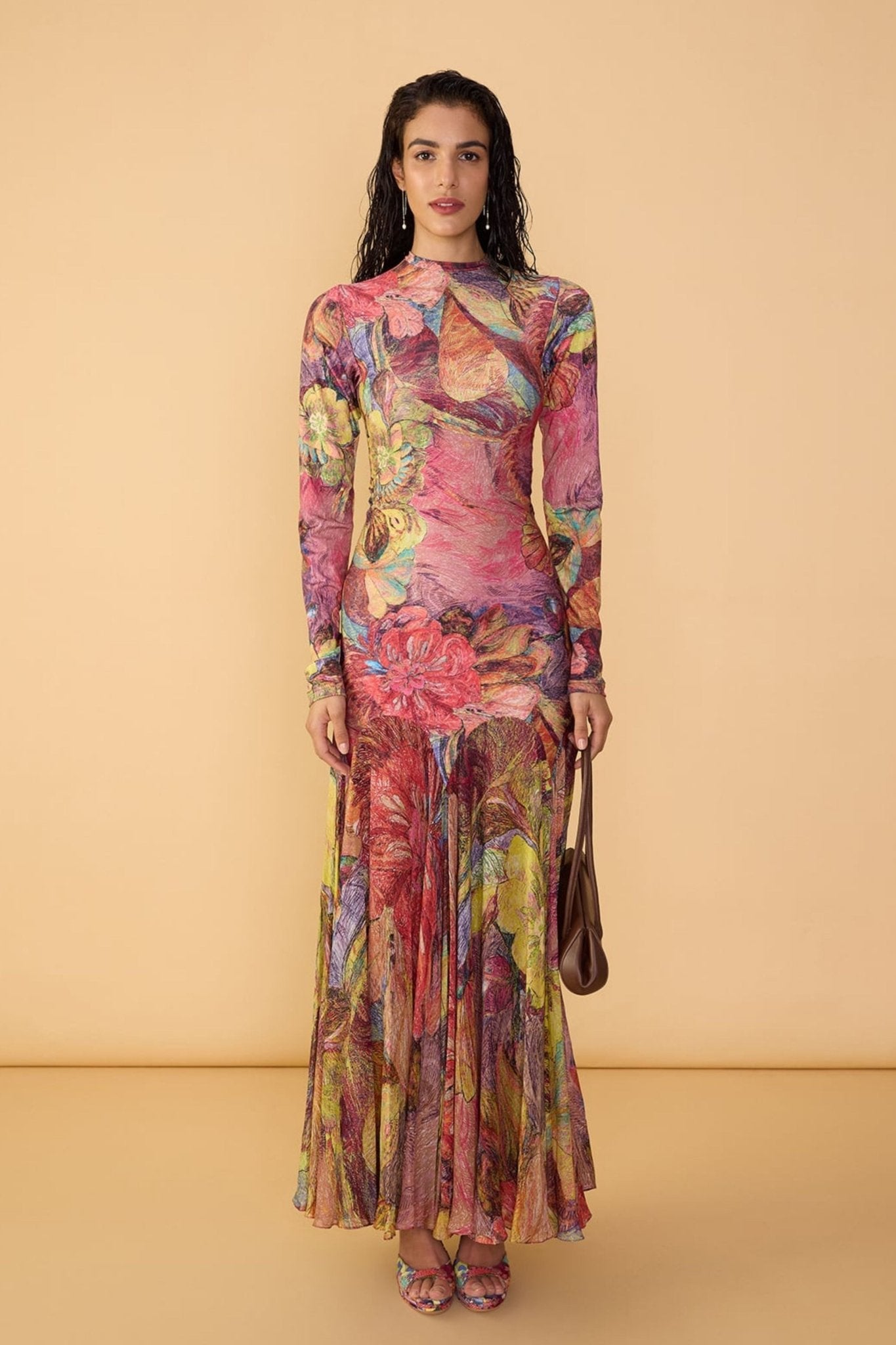 Maeva Floral Print Dress - Saaksha & Kinni - Elahe