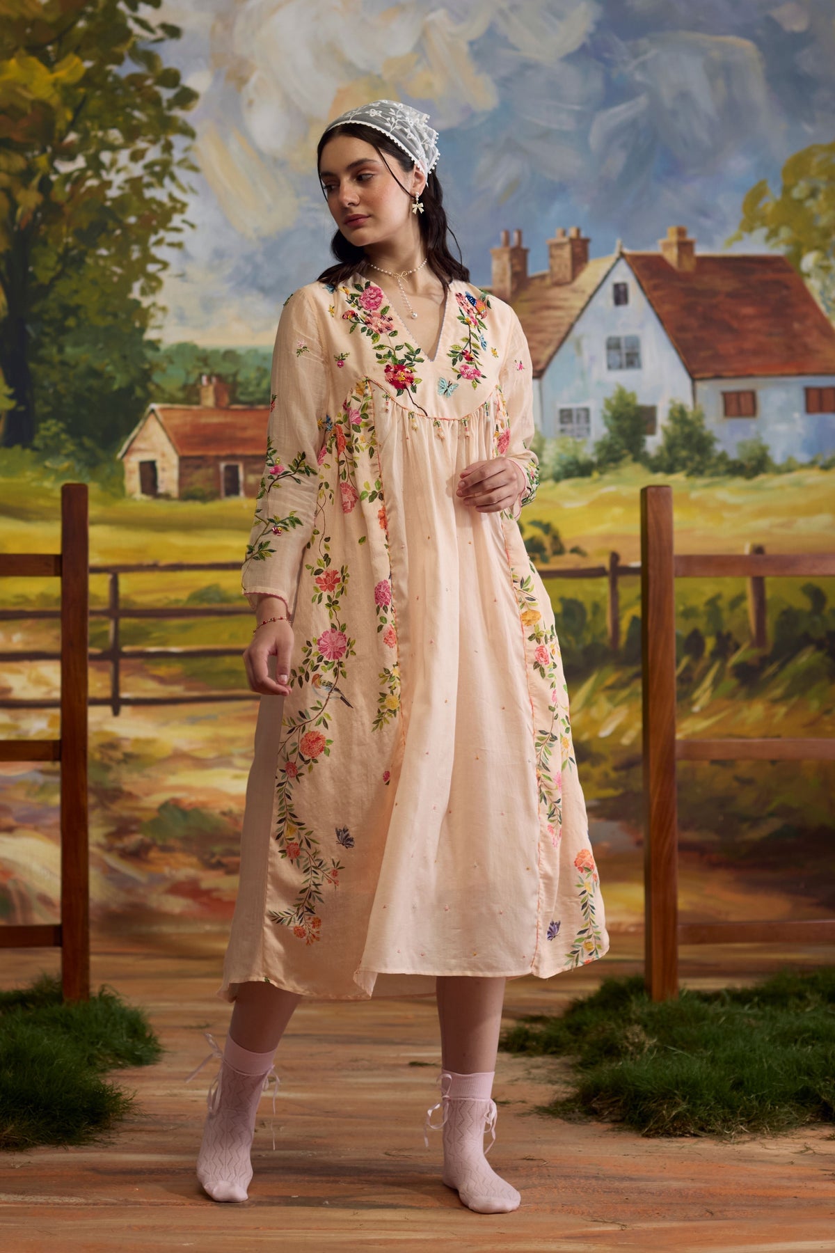 Sorbet Floral Dress