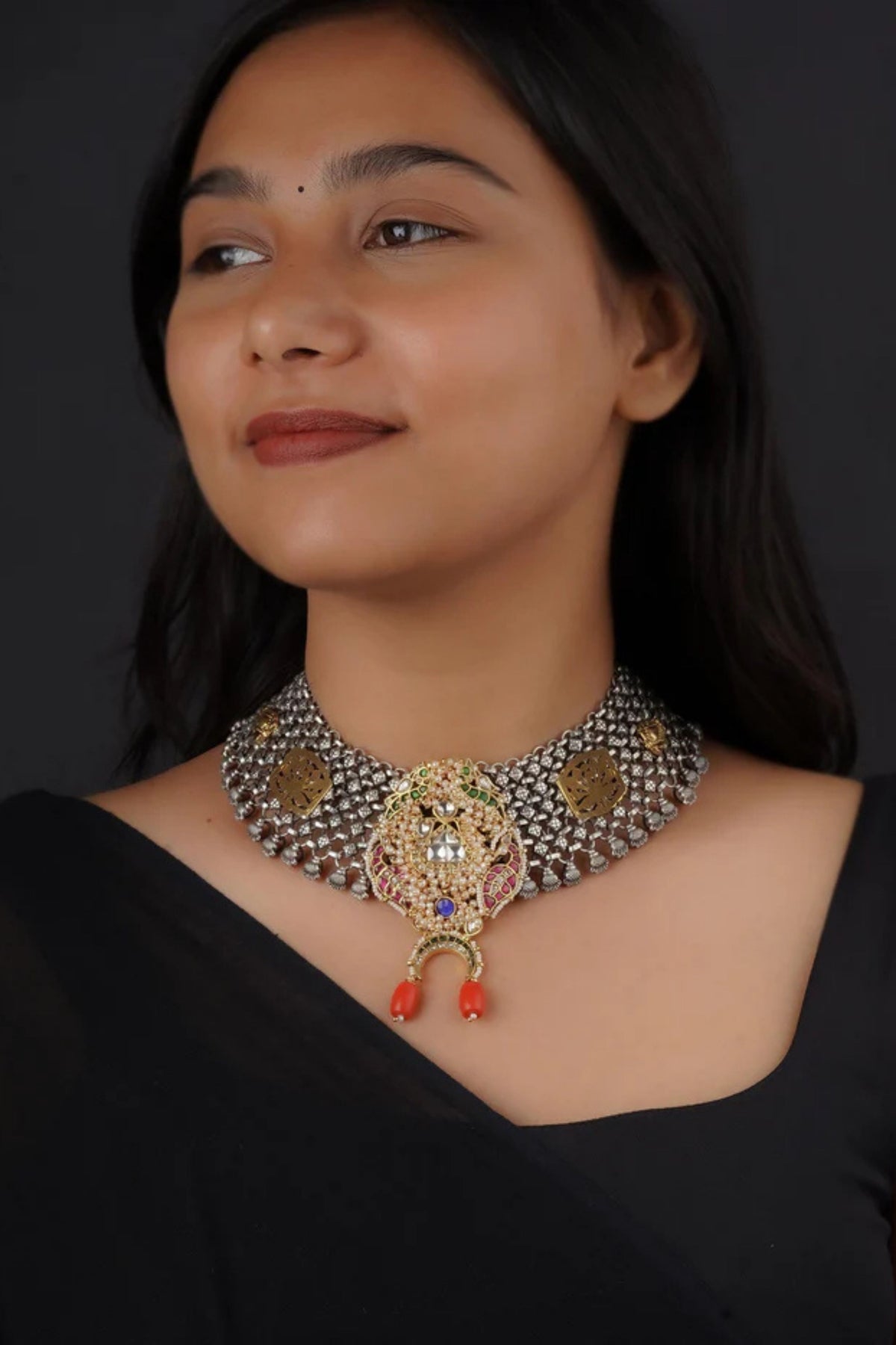 Multicolor Tribal Necklace