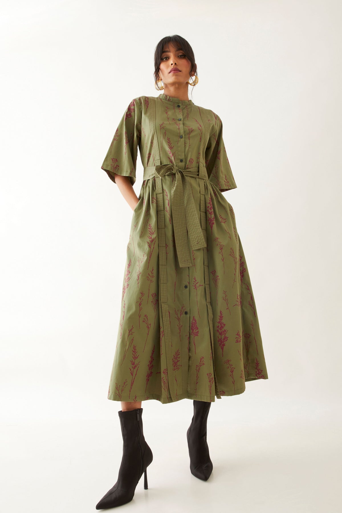 Malta Sage Dress
