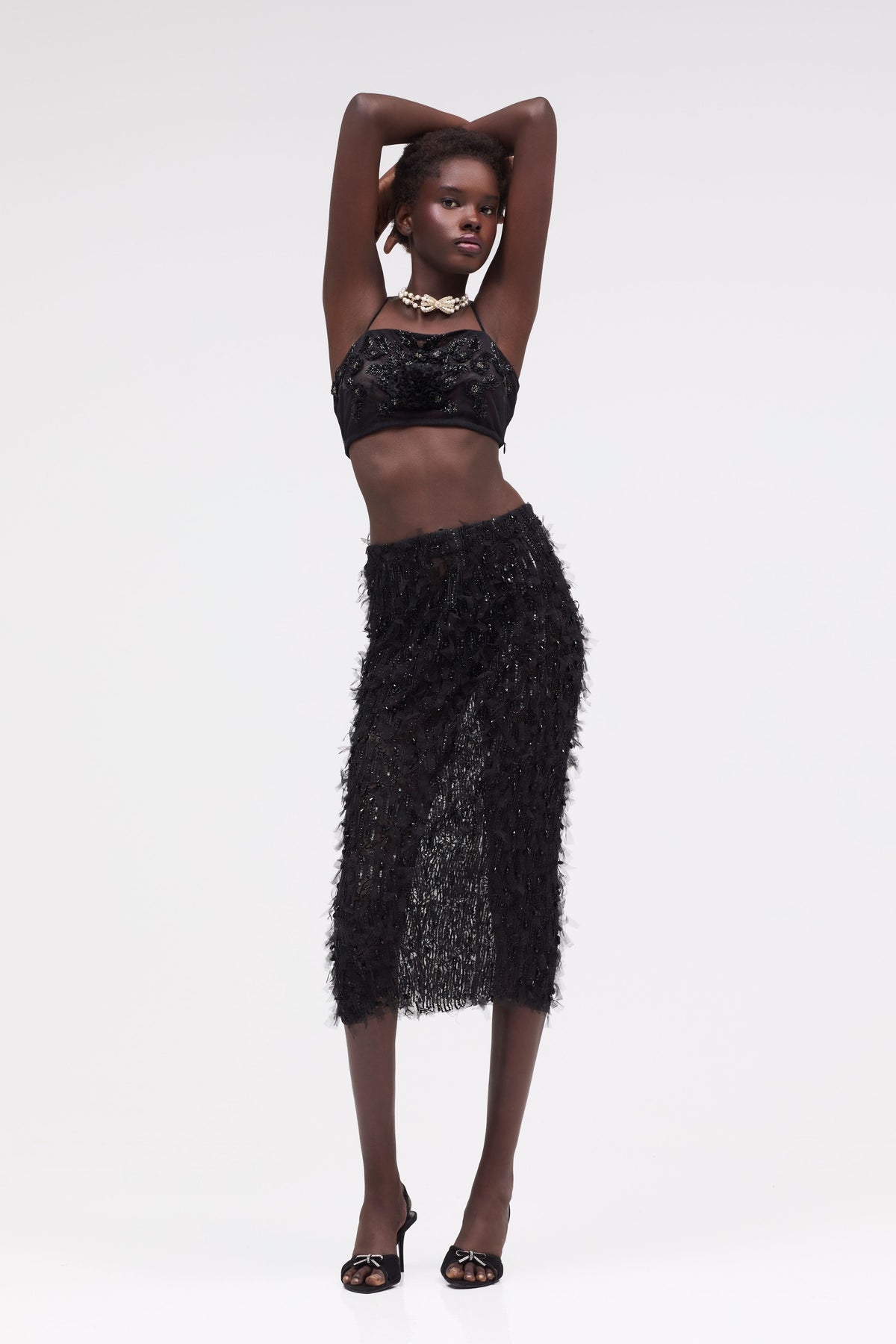 Evienne Black Skirt