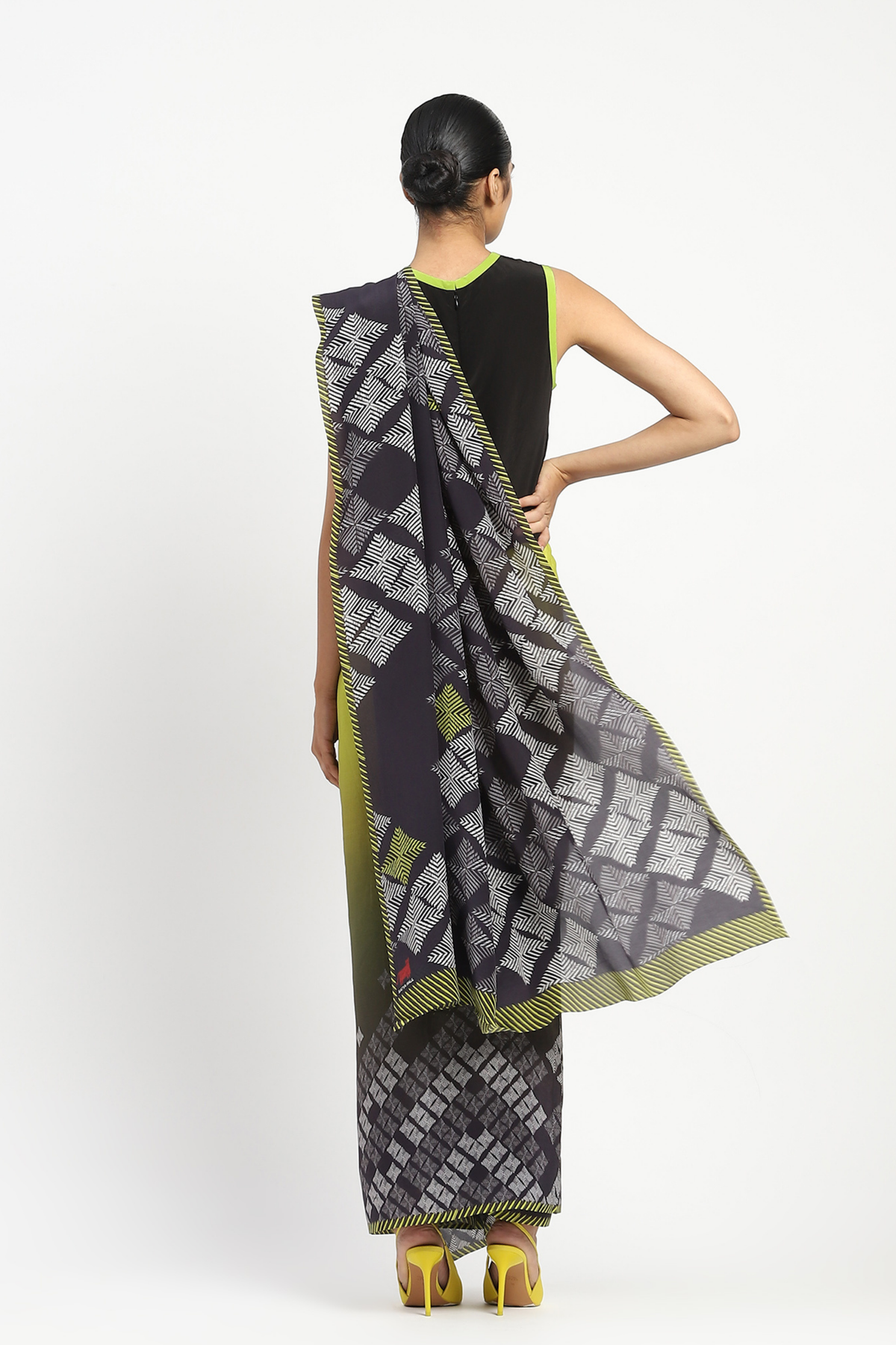 Still Seeking Printed Saree