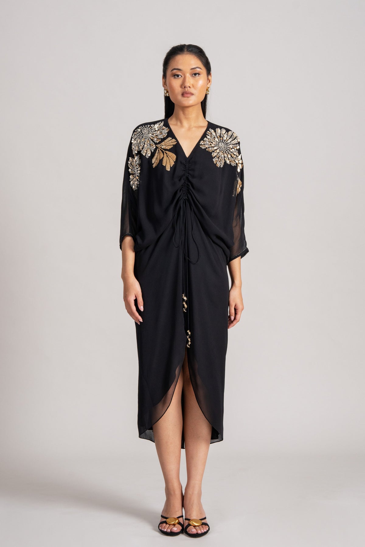 Cosmic Katnis Drawstring Dress