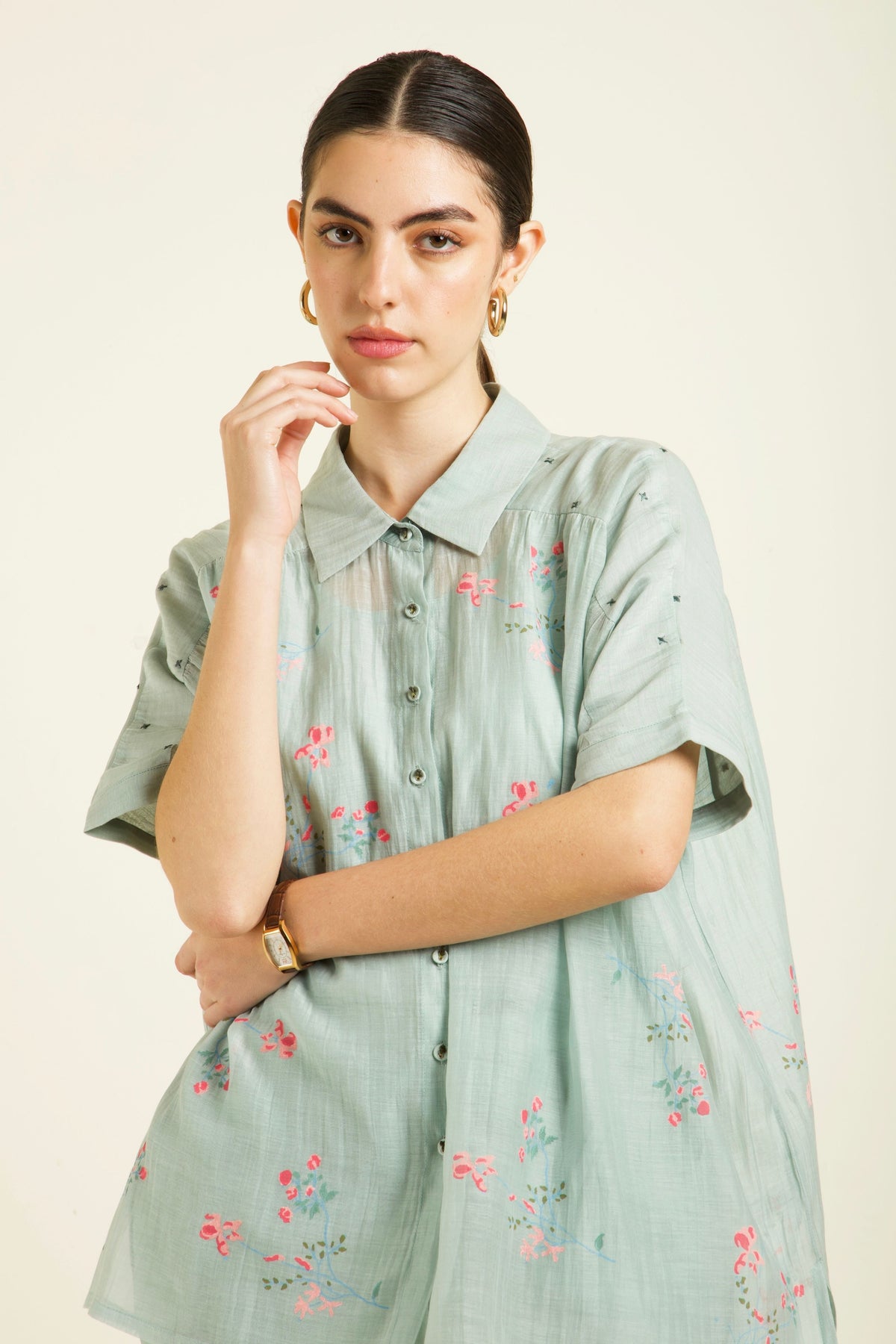 Mint Half Sleeve Co-ord Set