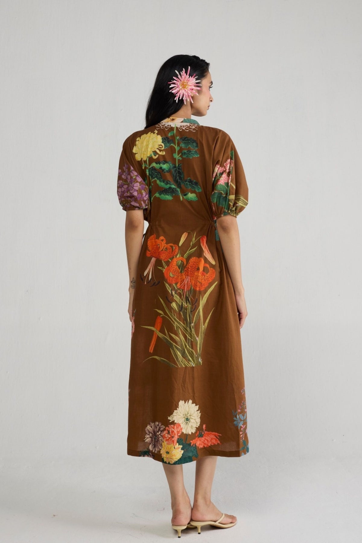 Emi Side Tie Up Dress