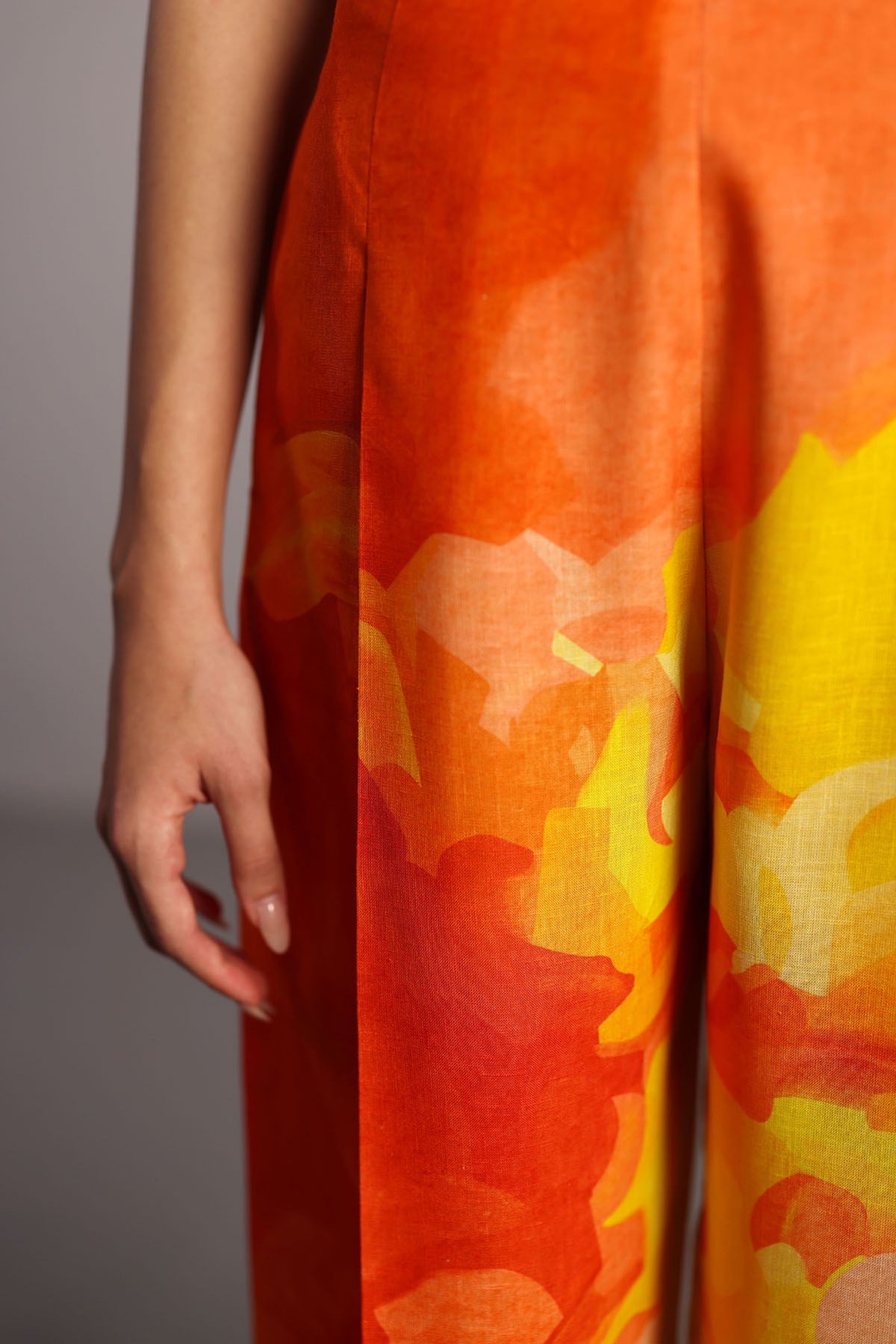 Orange and Yellow Co-ord Set