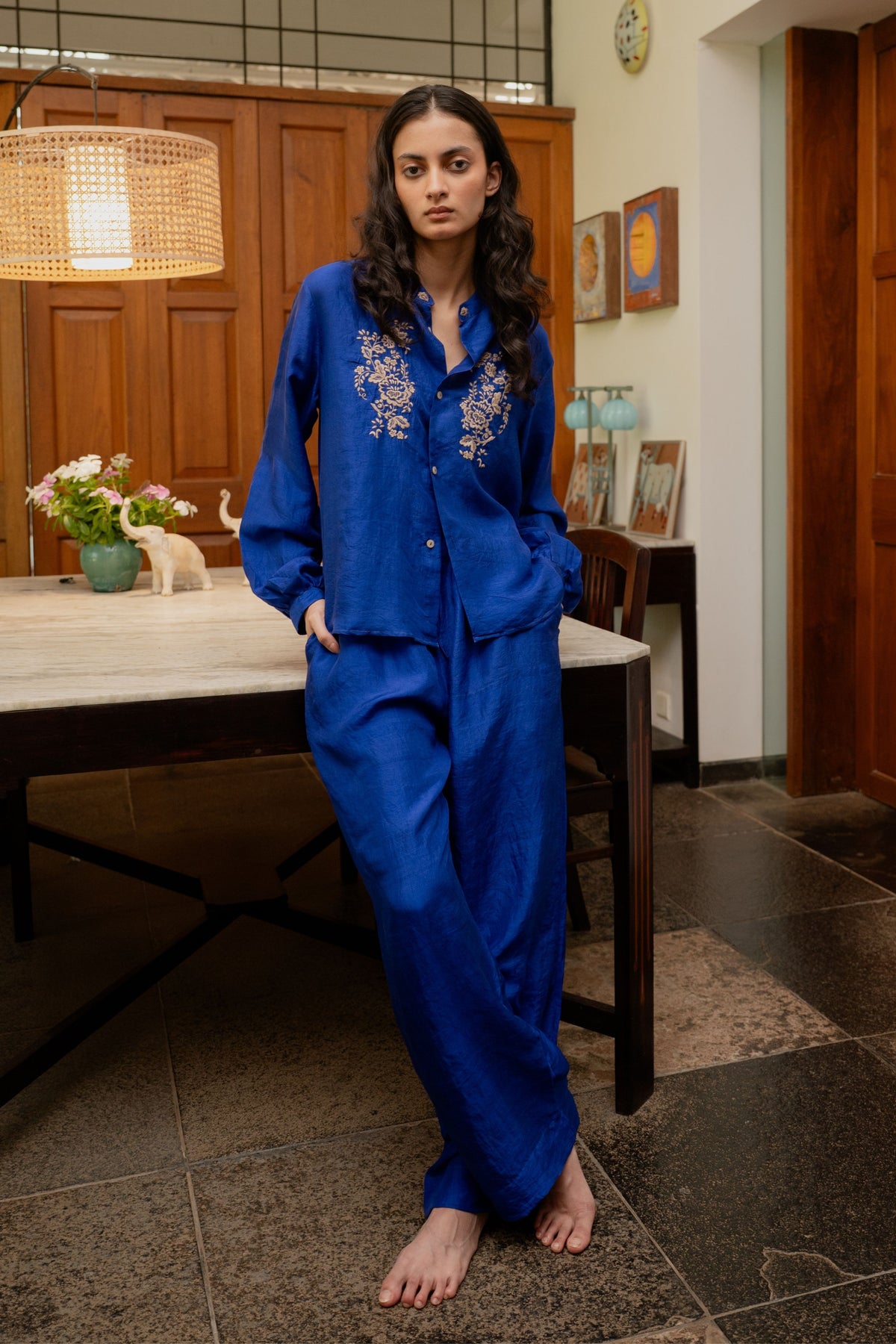 Ink Blue Sara Shirt