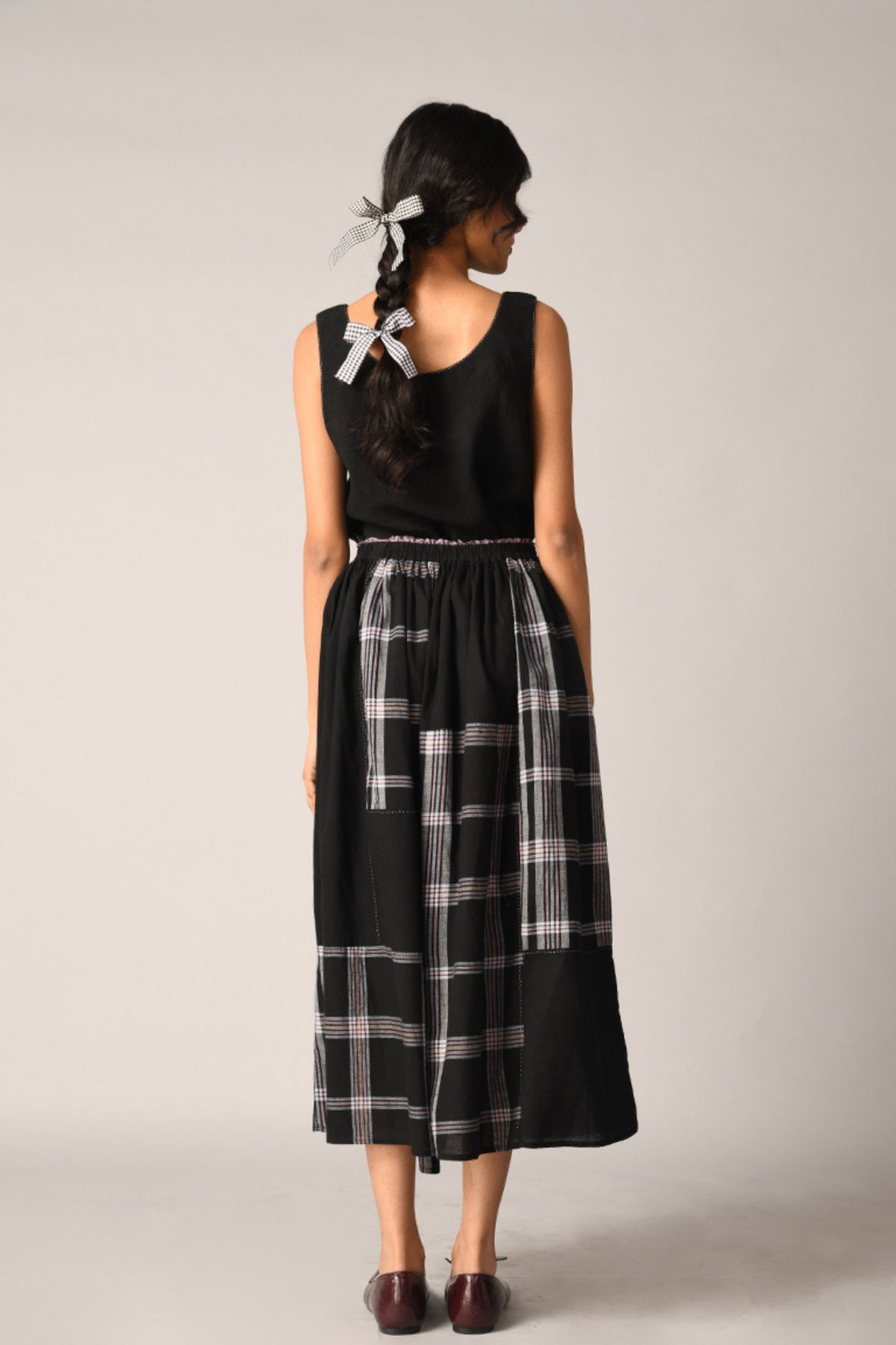 Coziae Patchwork Skirt