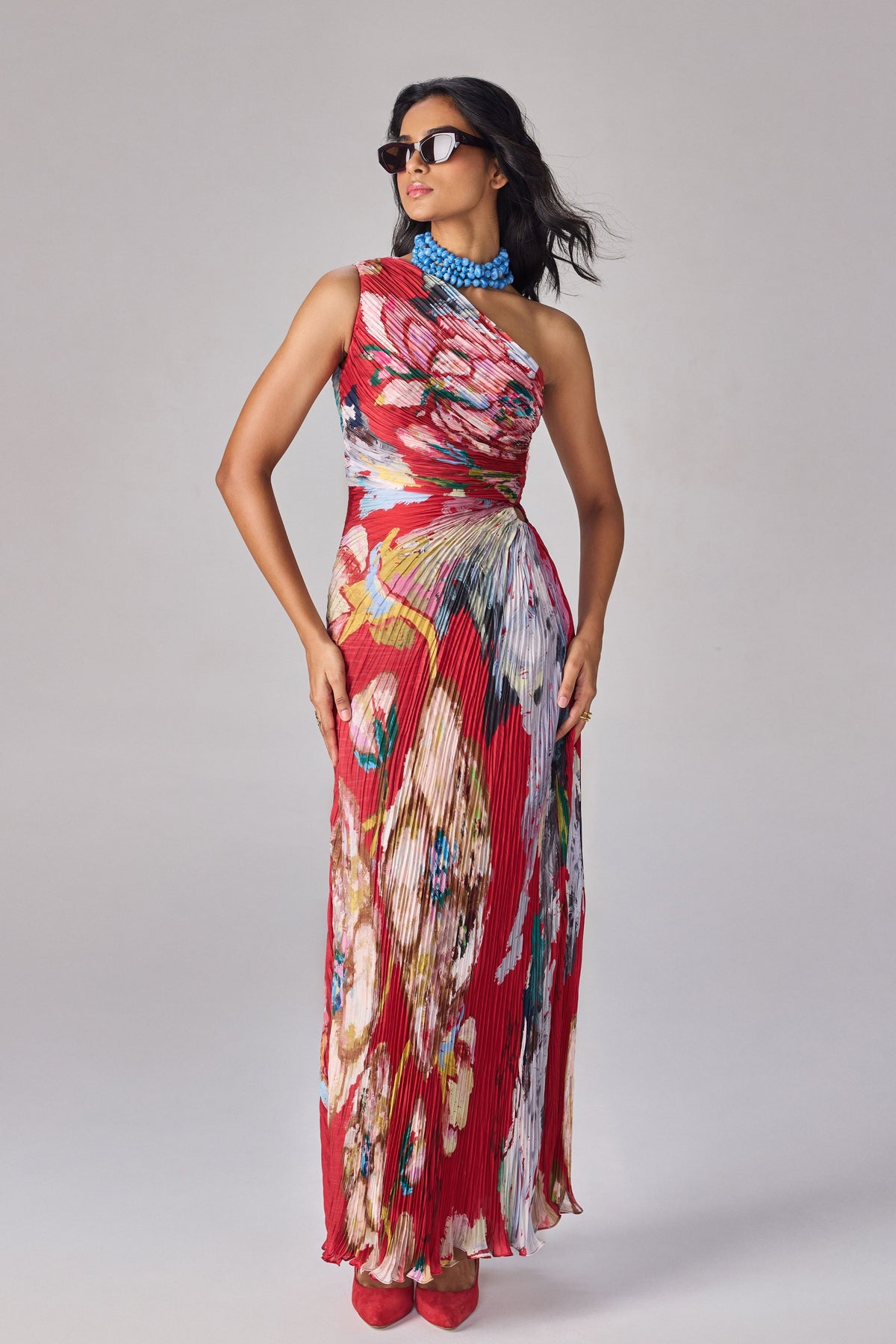 Maroon Prime Cleo Dress