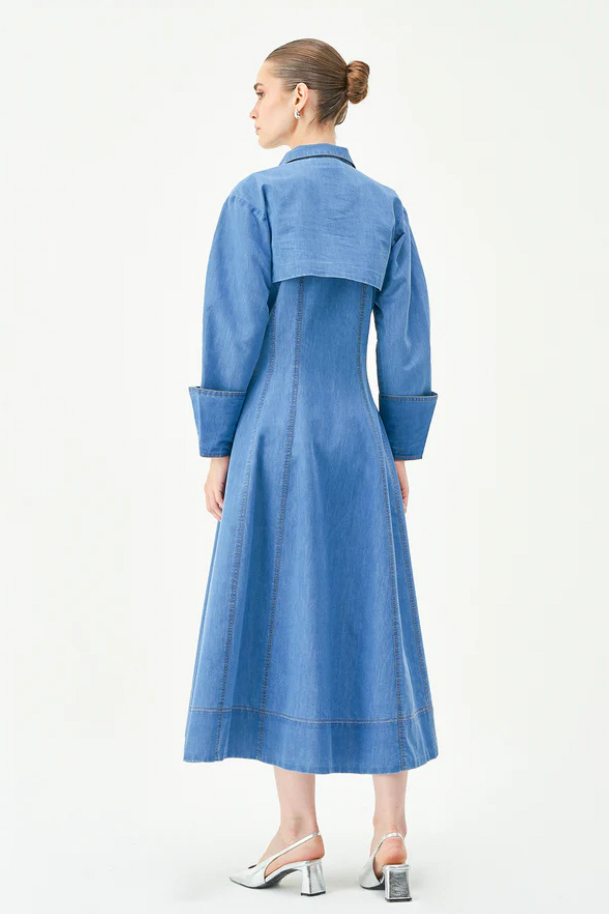 Clare Dress Blue / XS / Tall (168 cm and above) Clare Dress Blue / XS / Tall (168 cm and above)