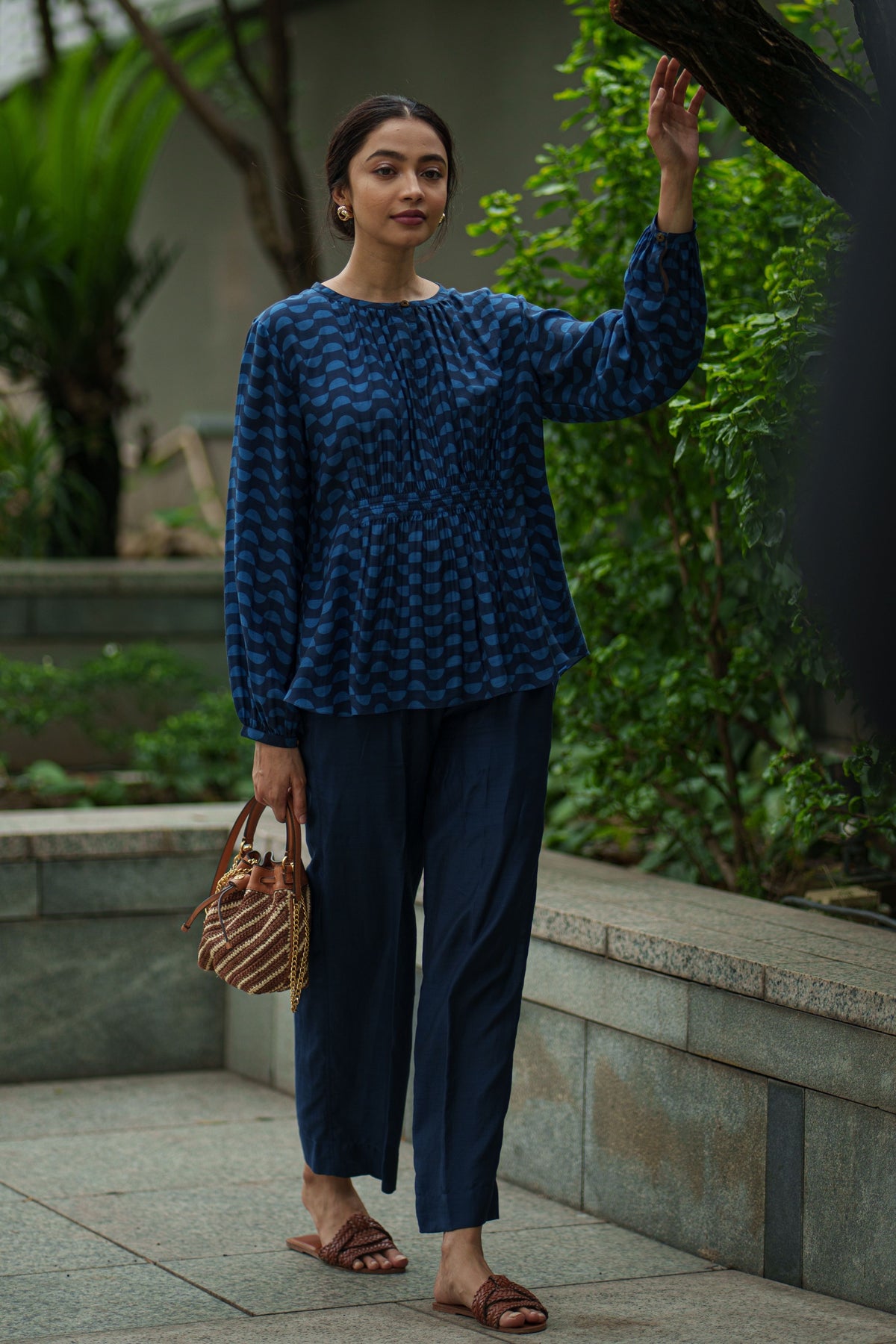 Gather Blue Wave Co-ord Set