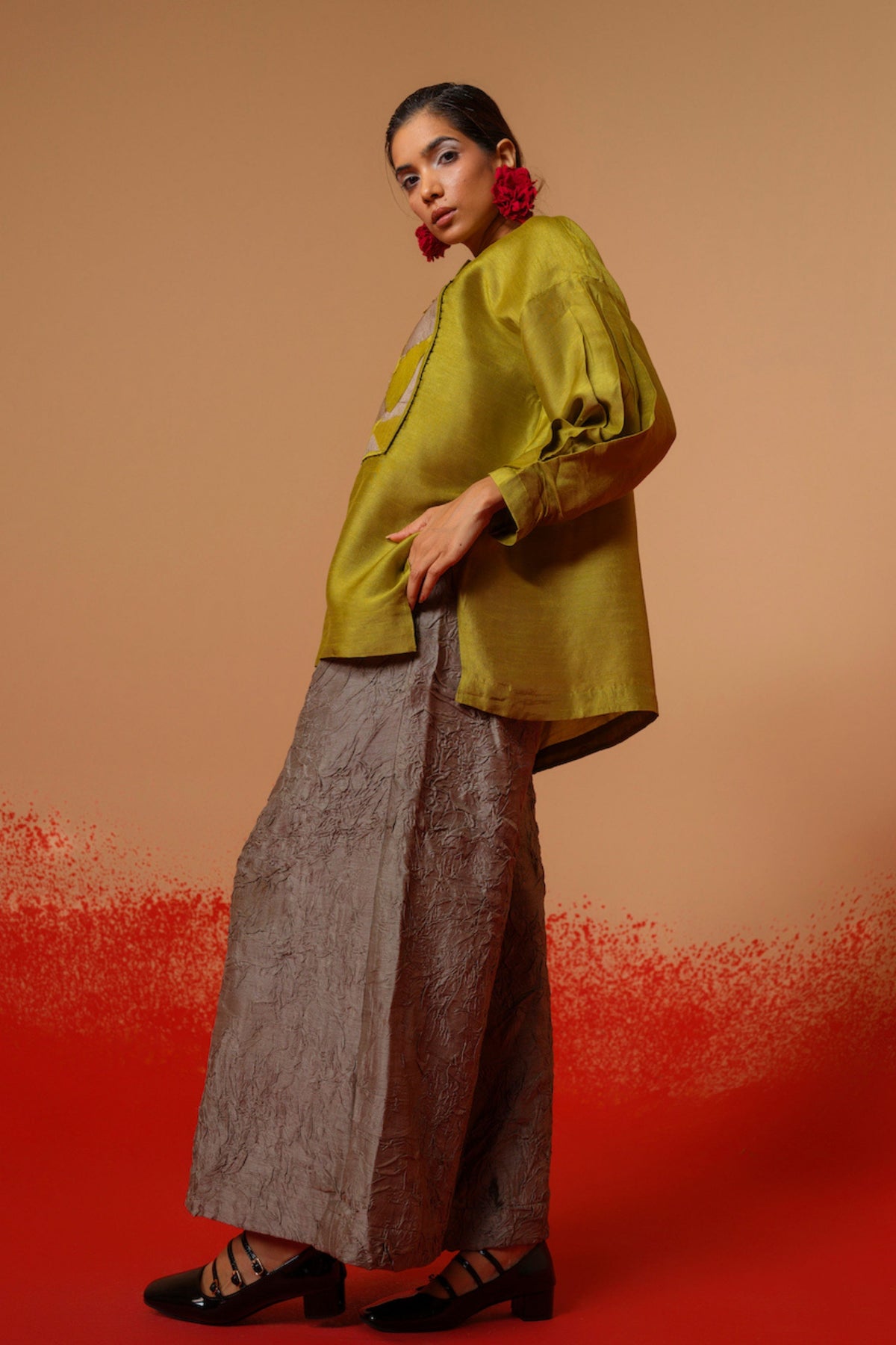 Grey Root Pants