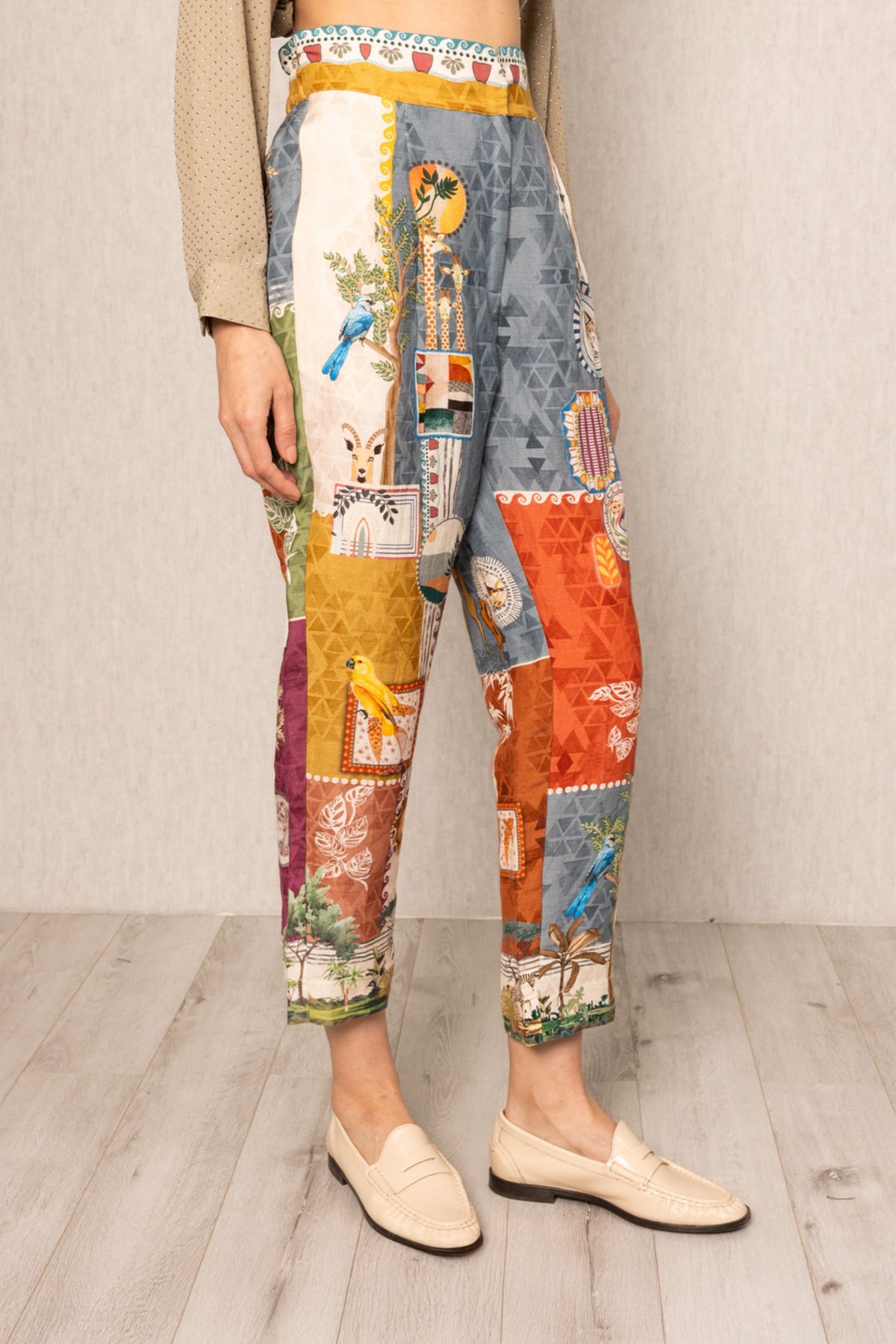 Tina Pleated Pants