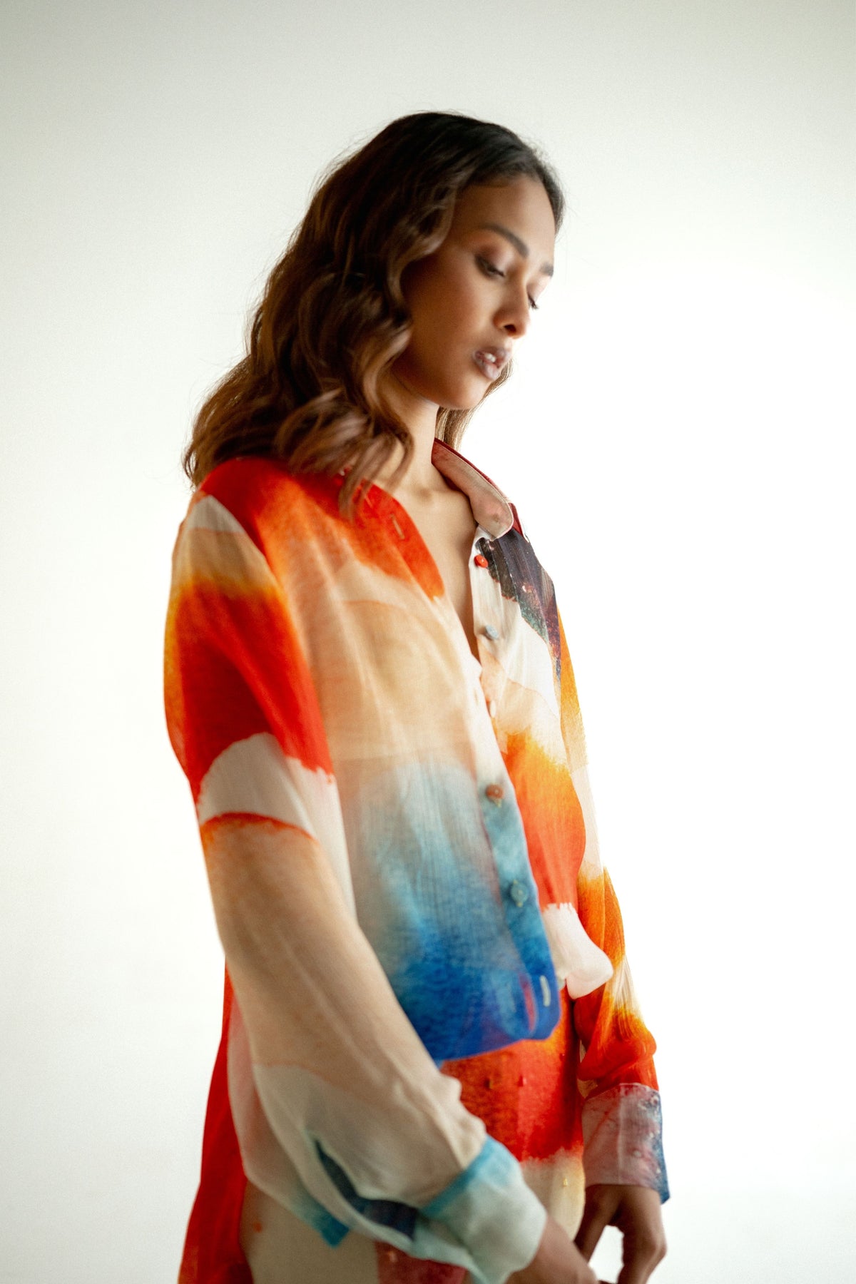 Multicolor Printed Co-ord Set