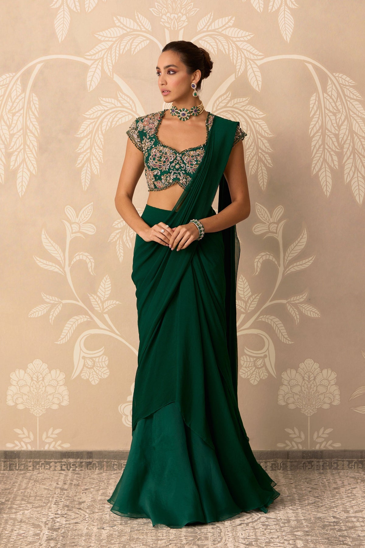 Twined Saree Set