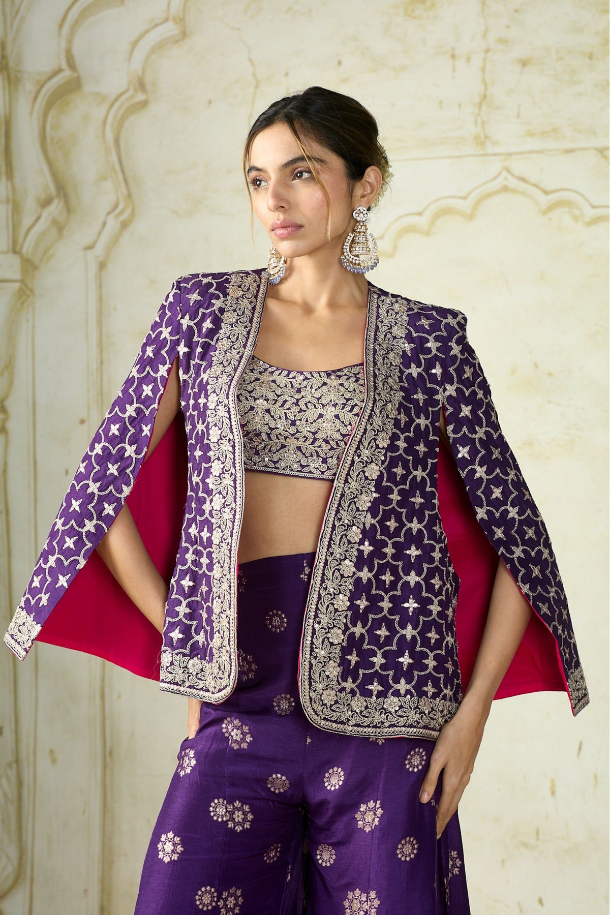 Purple Shaina Pant Set