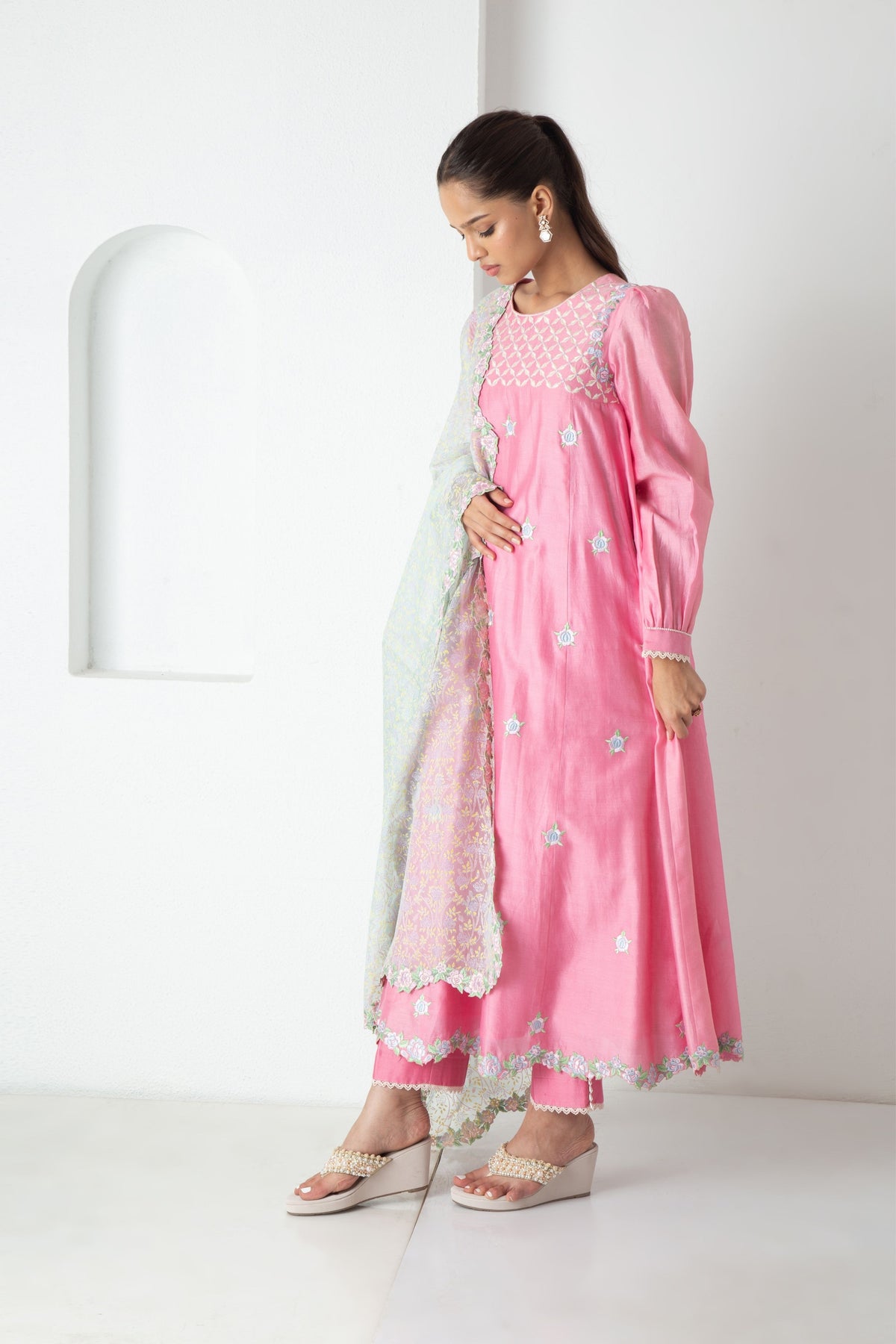 Pink Aria Kurta Set