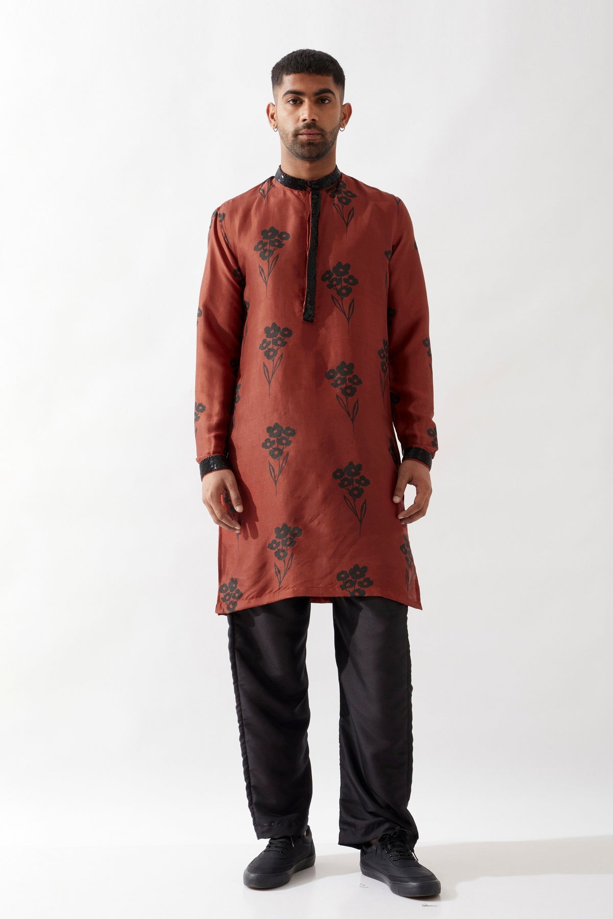 Benett Farm Maroon Kurta Set