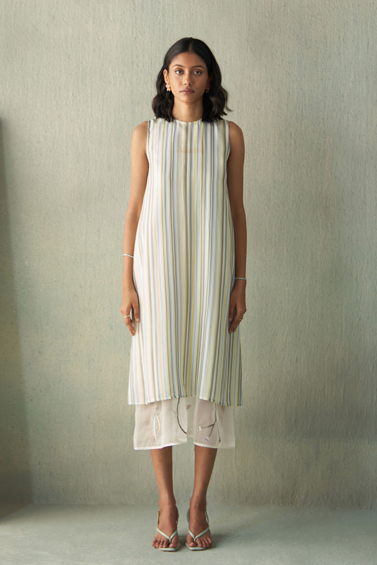 Sunrise Sky Silk Dress