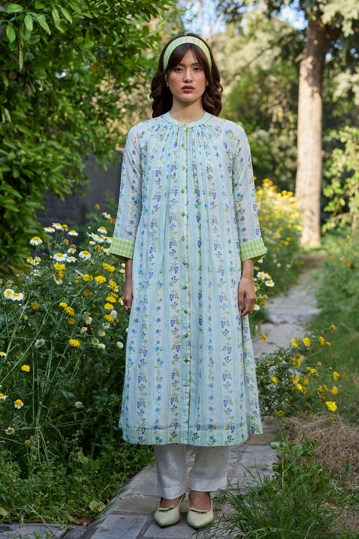 Hidden Orchard Ivory Kurta Set