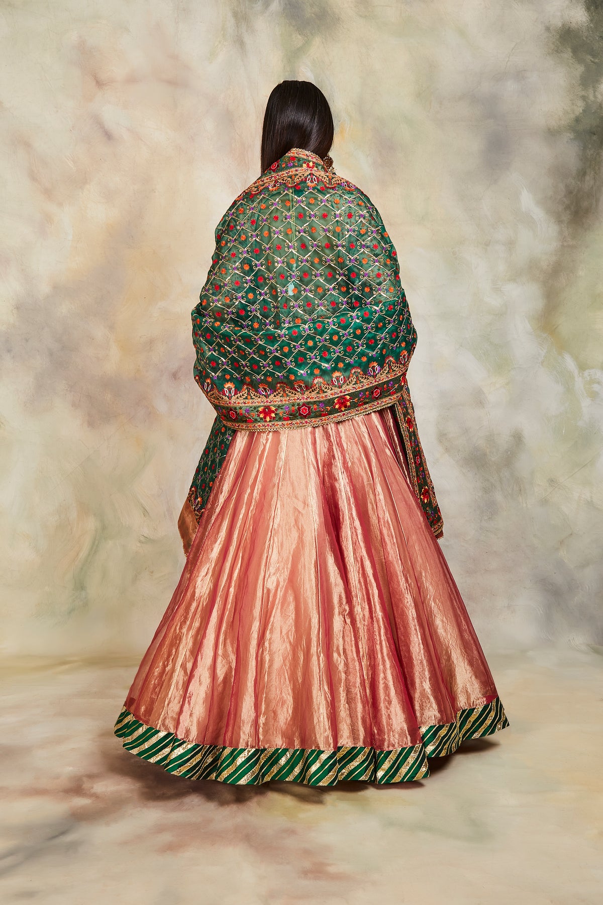 Magenta lehenga set