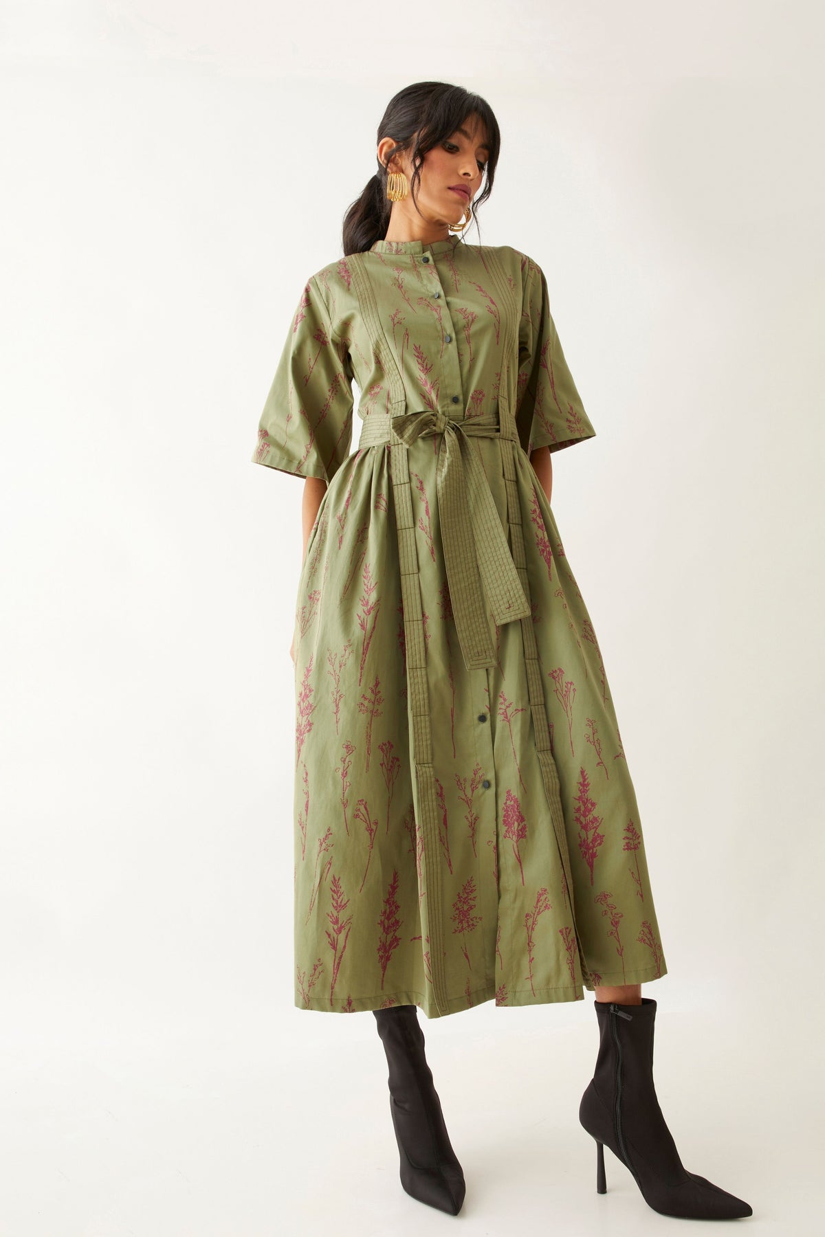 Malta Sage Dress