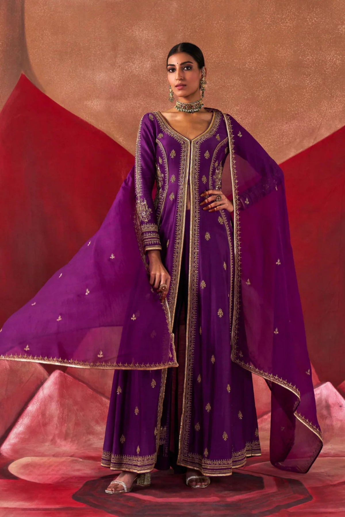 Bhavri Jacket Set