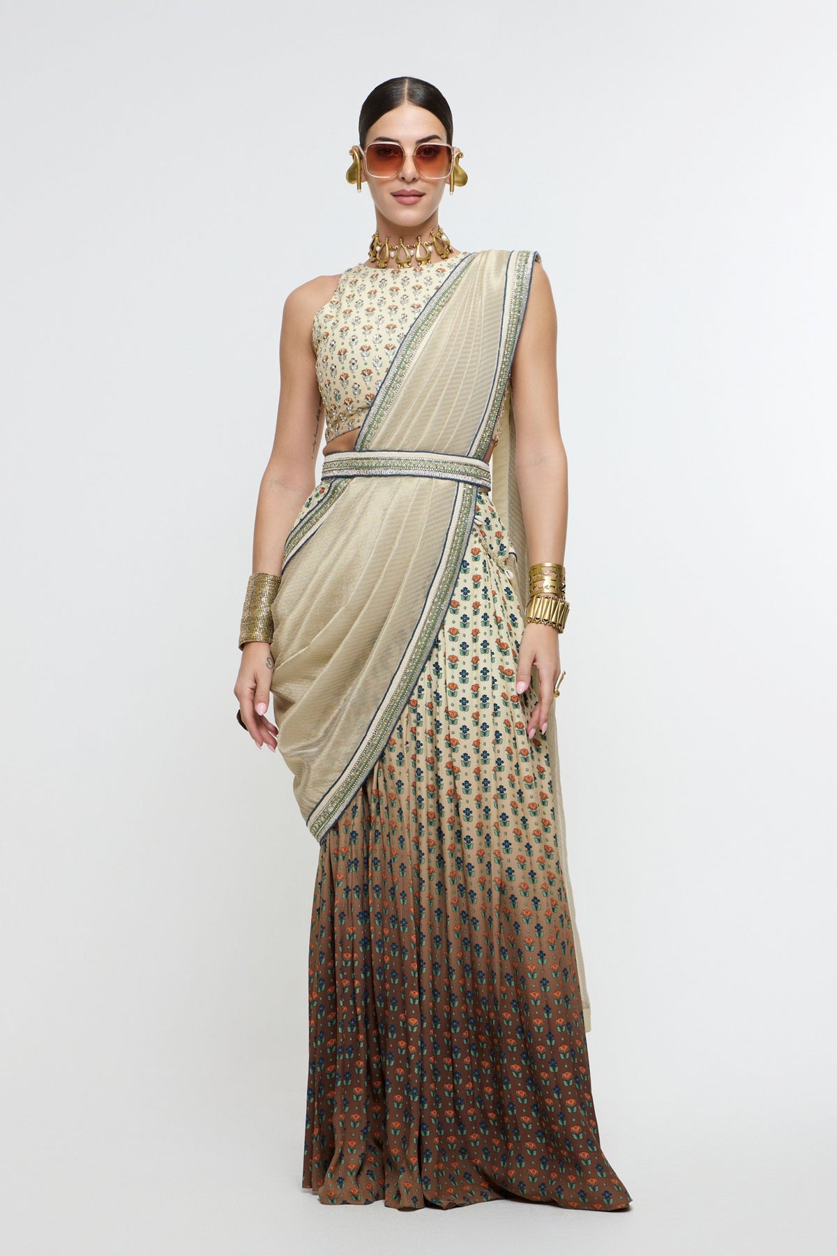 Aarohi Pant Saree Set
