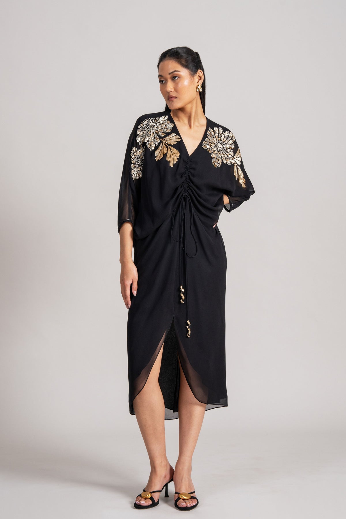 Cosmic Katnis Drawstring Dress