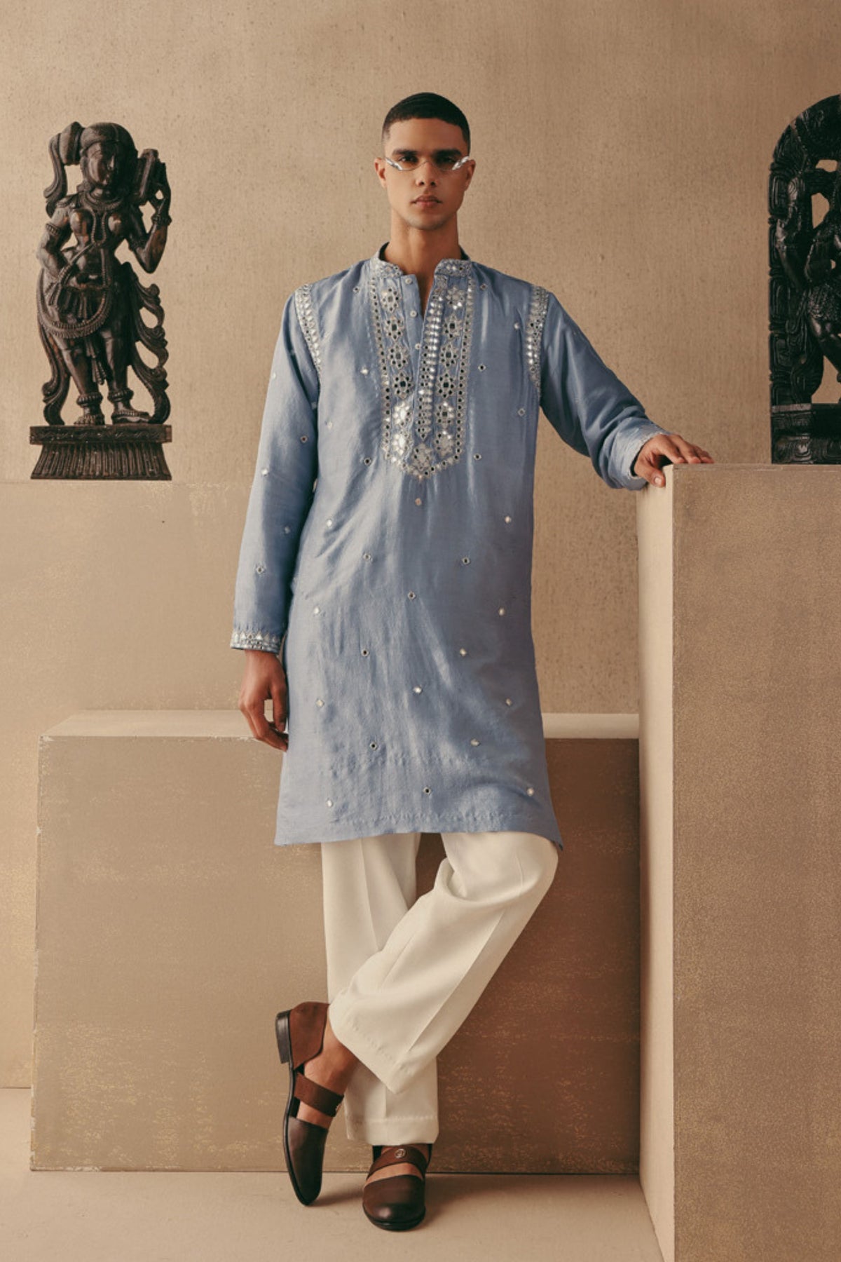 Blue Kurta Set