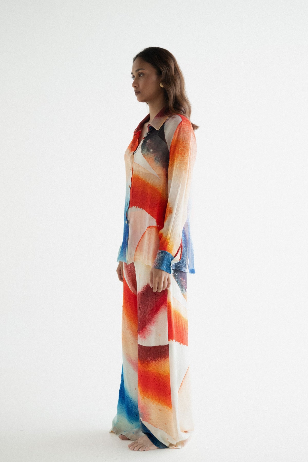 Multicolor Printed Co-ord Set