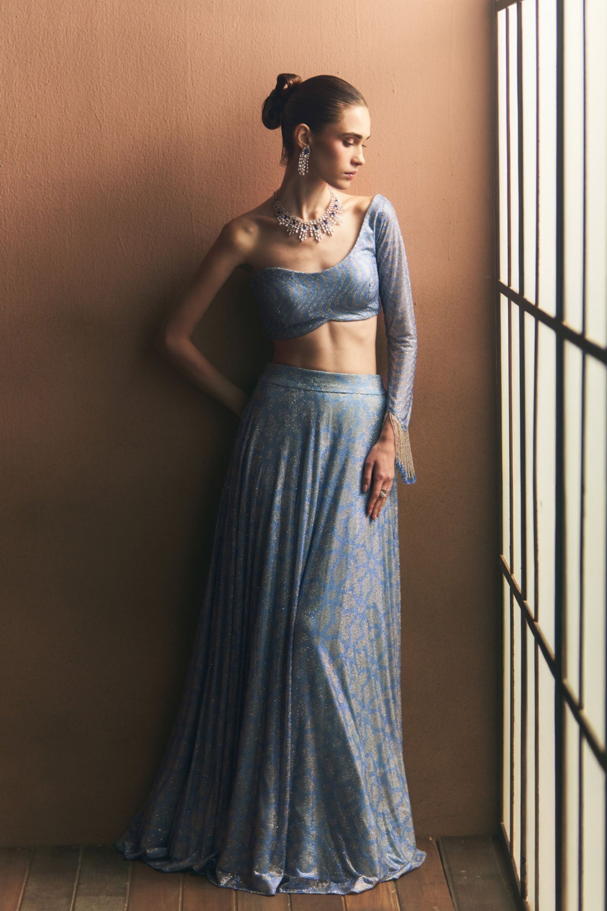 Halcyon Lehenga Skirt Set