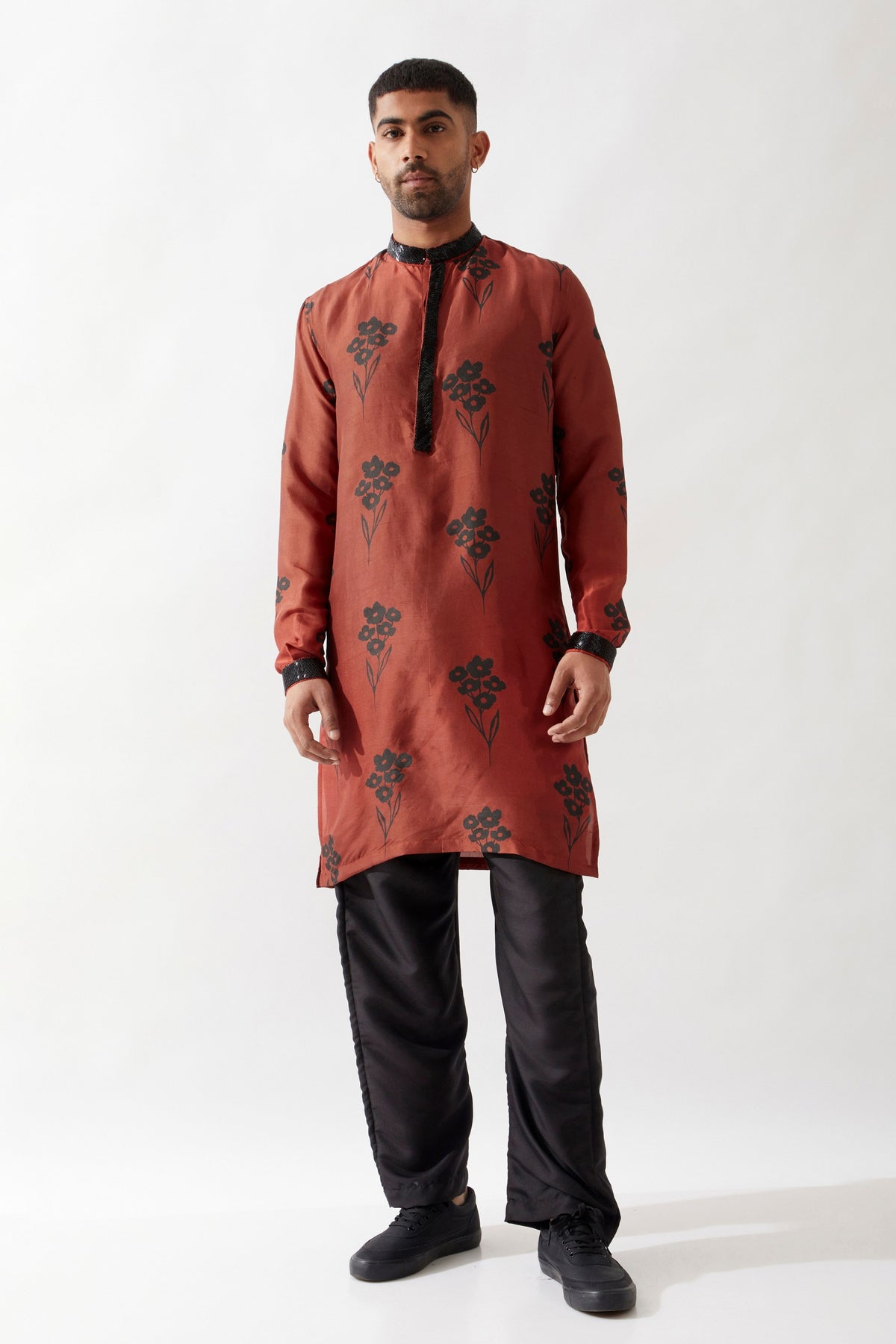 Benett Farm Maroon Kurta Set