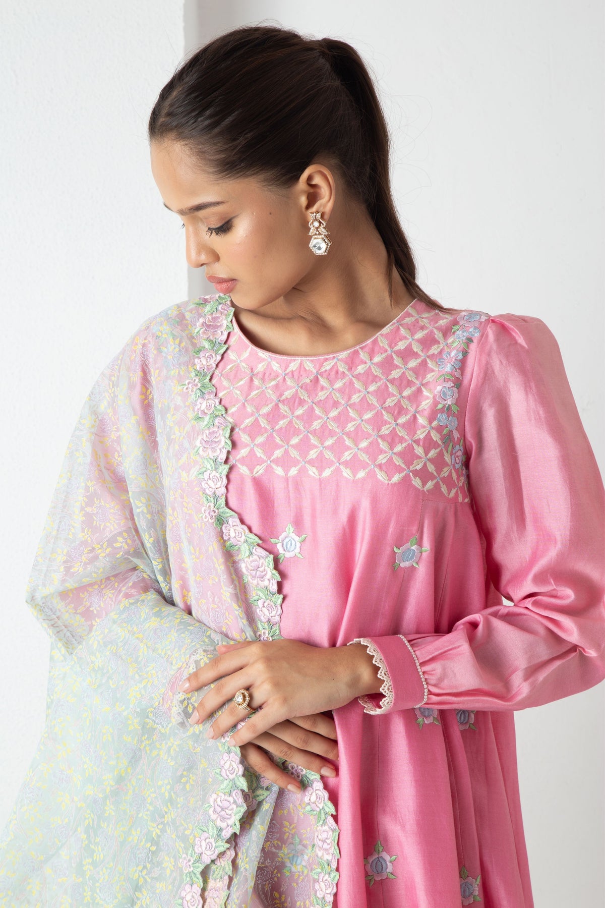 Pink Aria Kurta Set