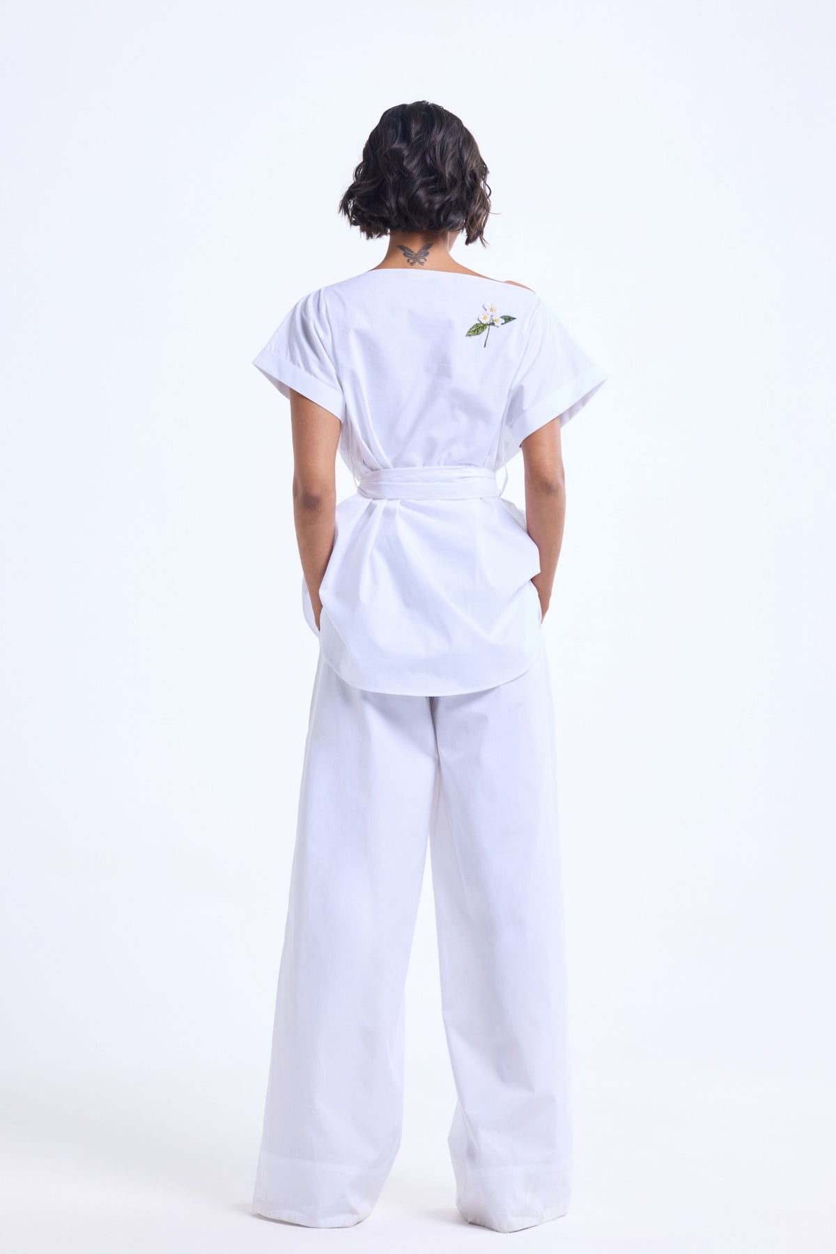 Boat Neck Top With Pants