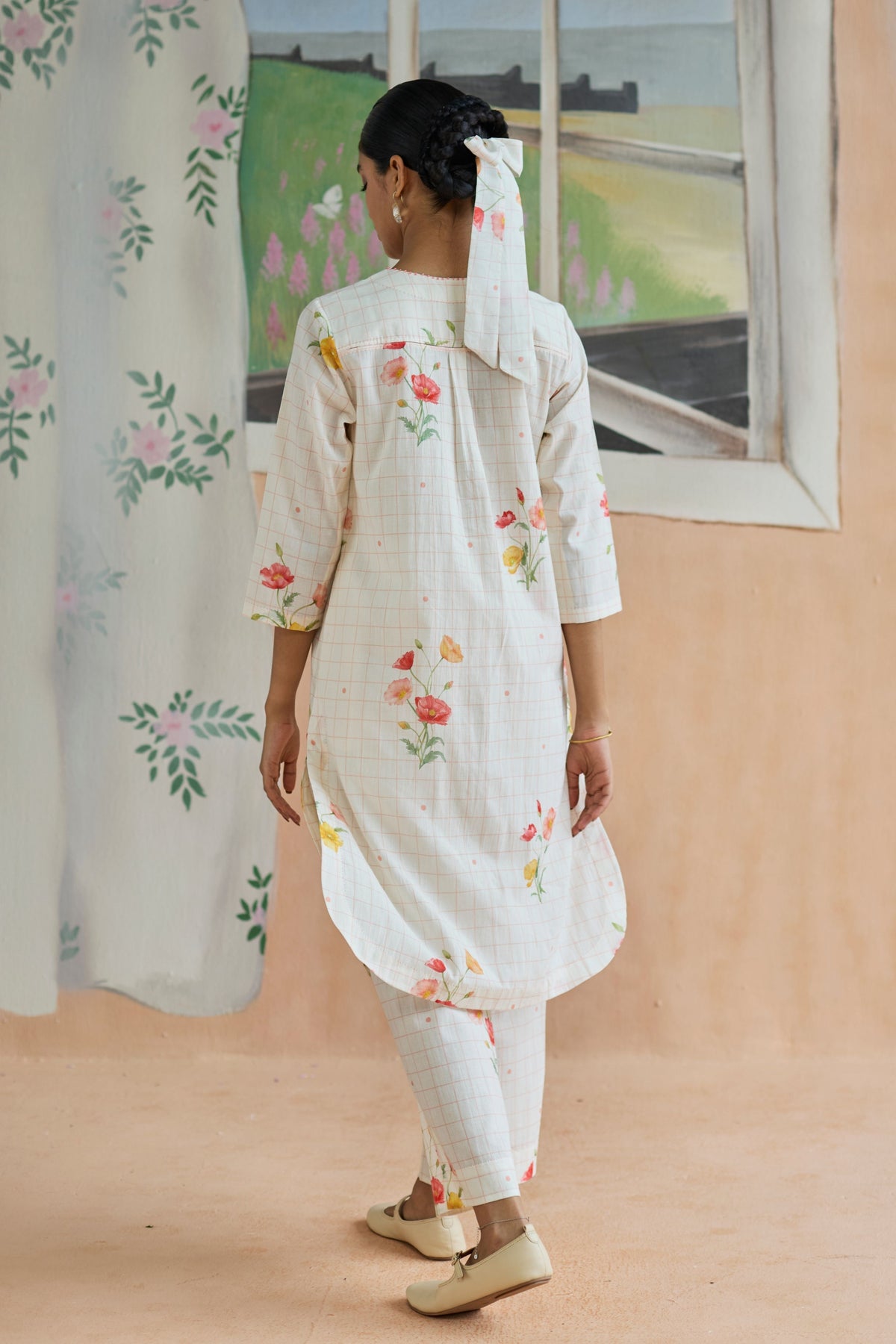 Poppy Long Kurta Set