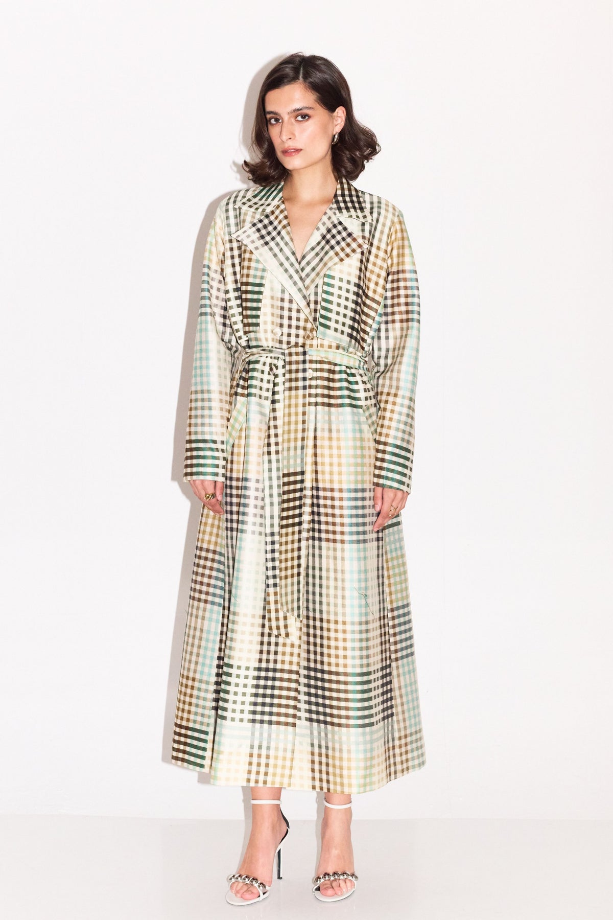 Eugene Printed Trench Dress