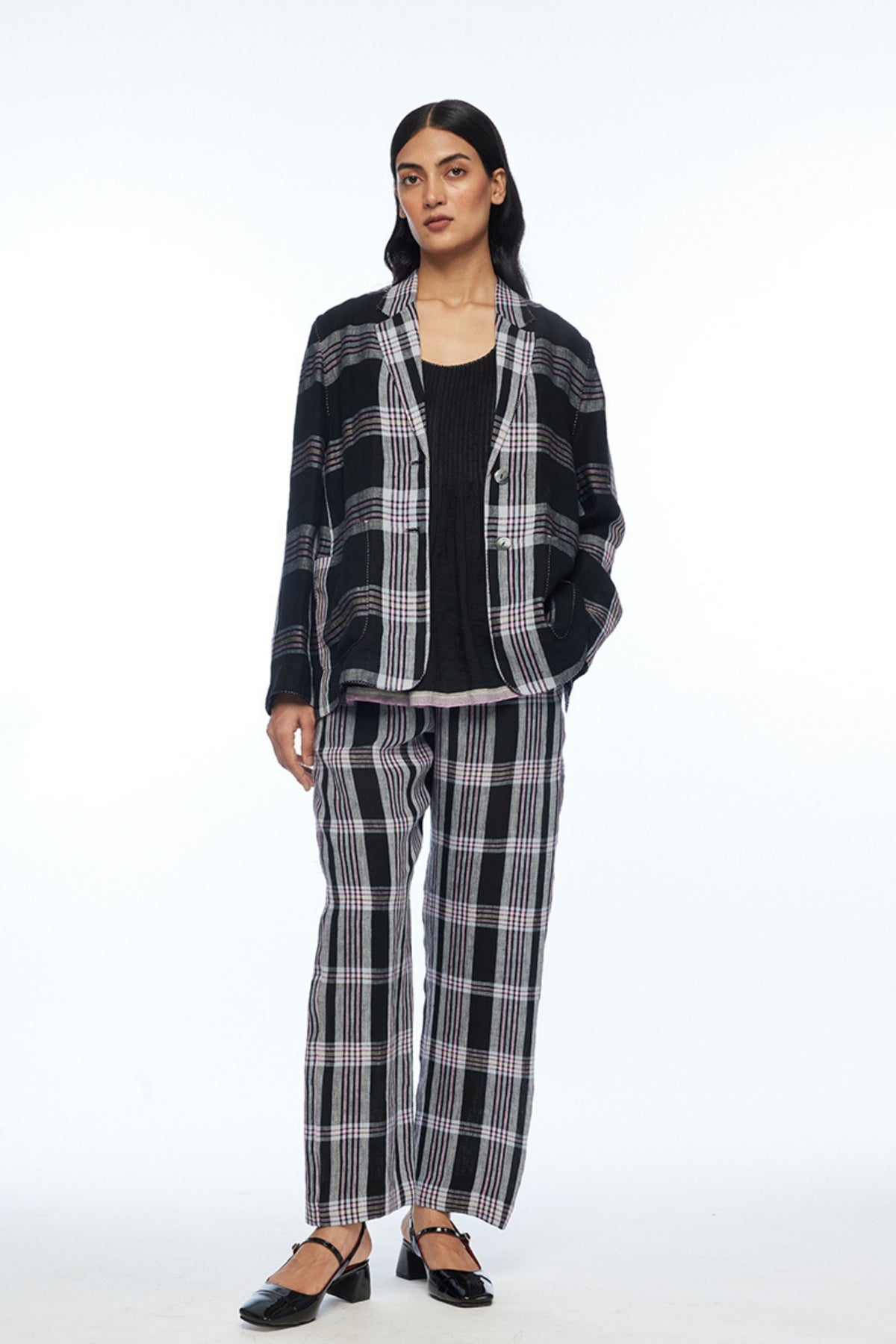 Calantha Check Jacket