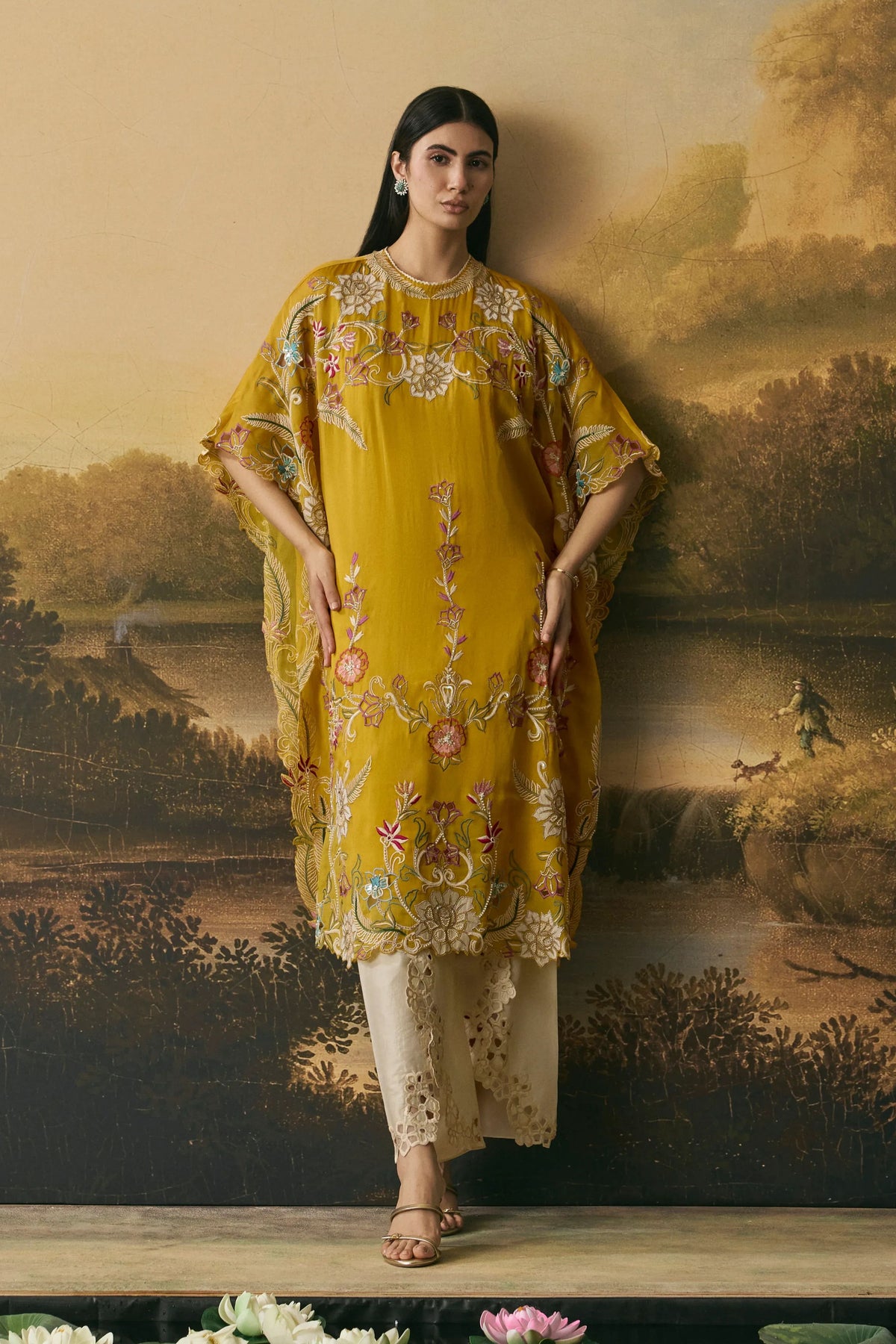 Amber Yellow Kaftan