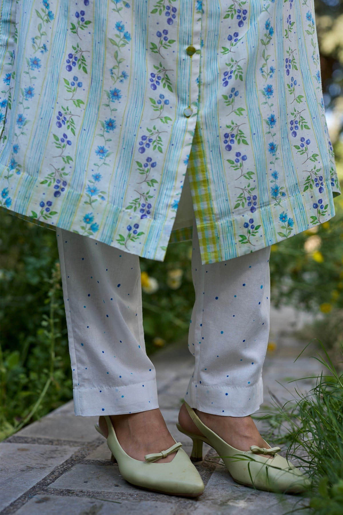 Hidden Orchard Ivory Kurta Set