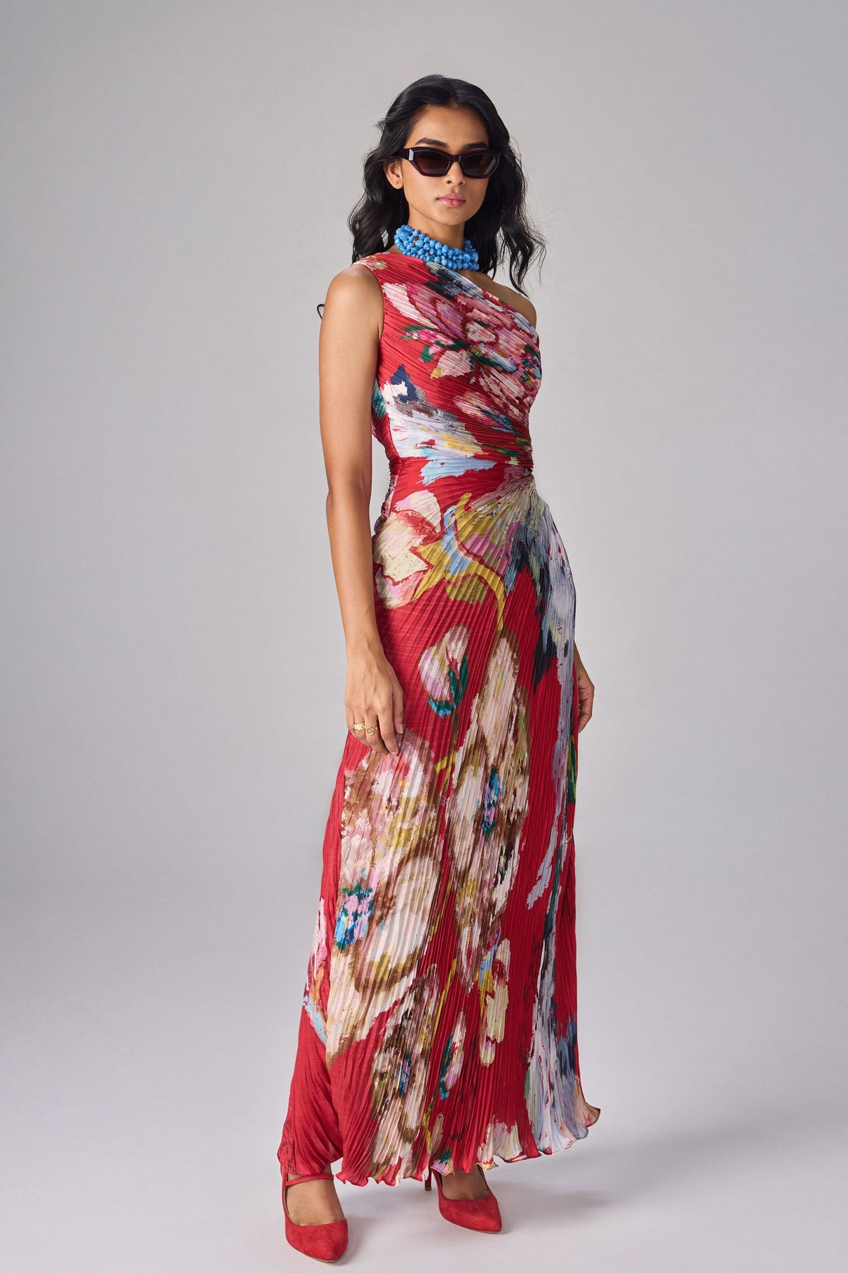 Maroon Prime Cleo Dress