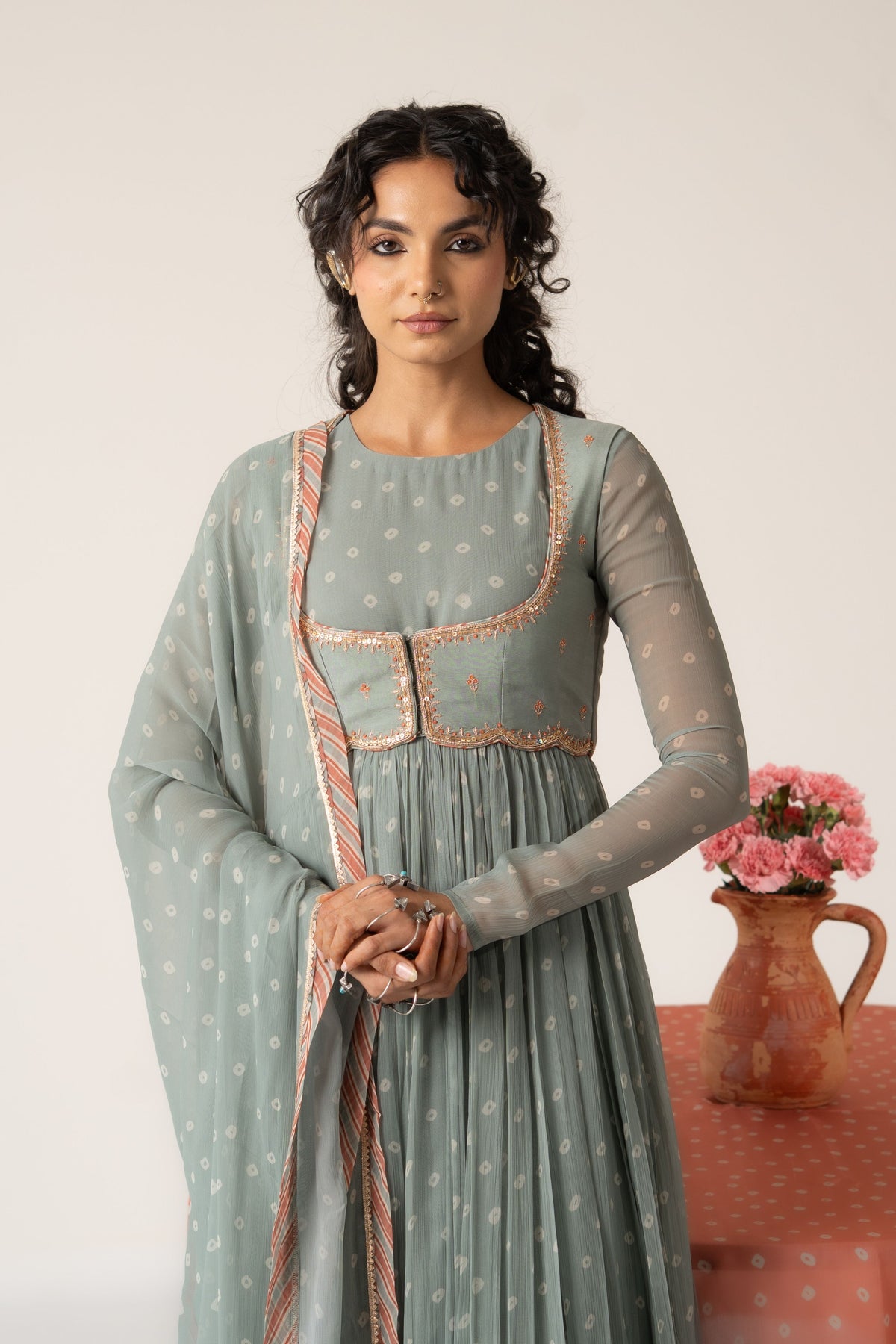 Mohini  Anarkali Set