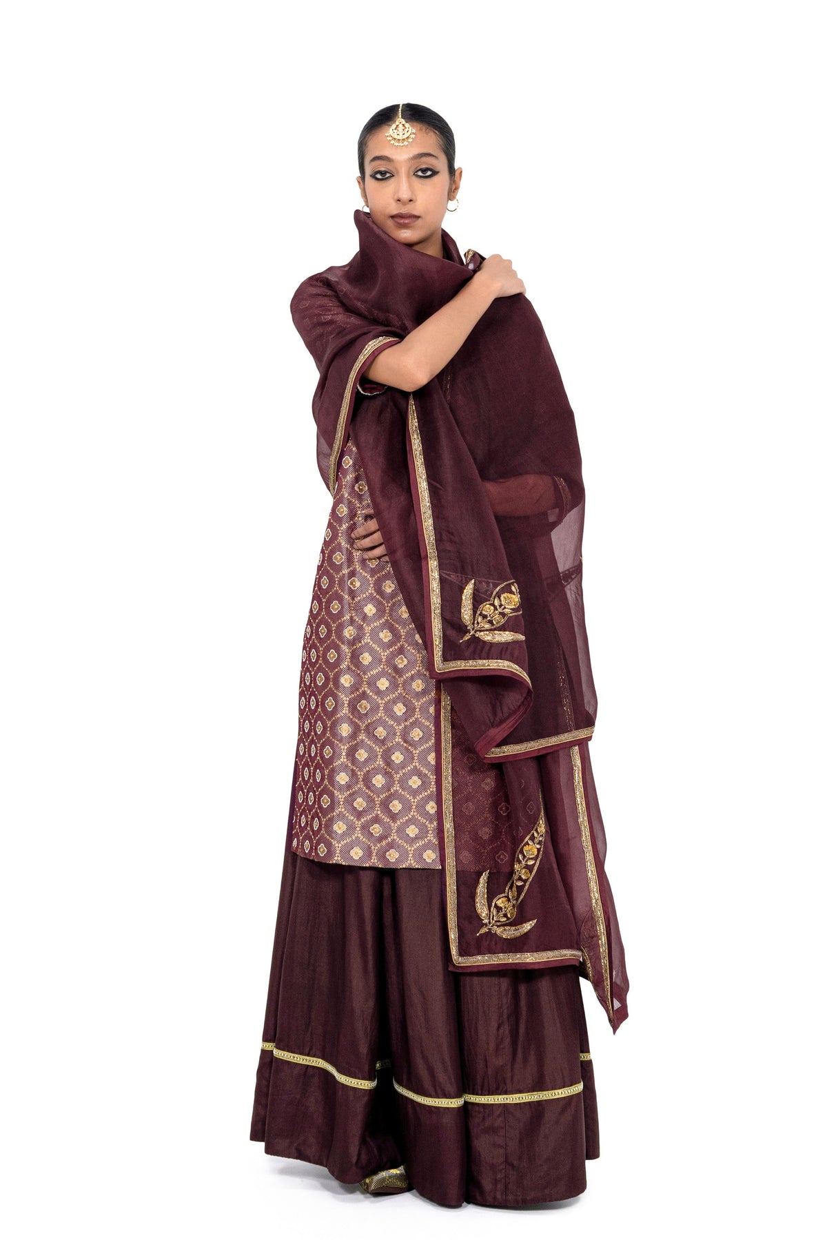 Ajnod Umari Kurta And Lehenga