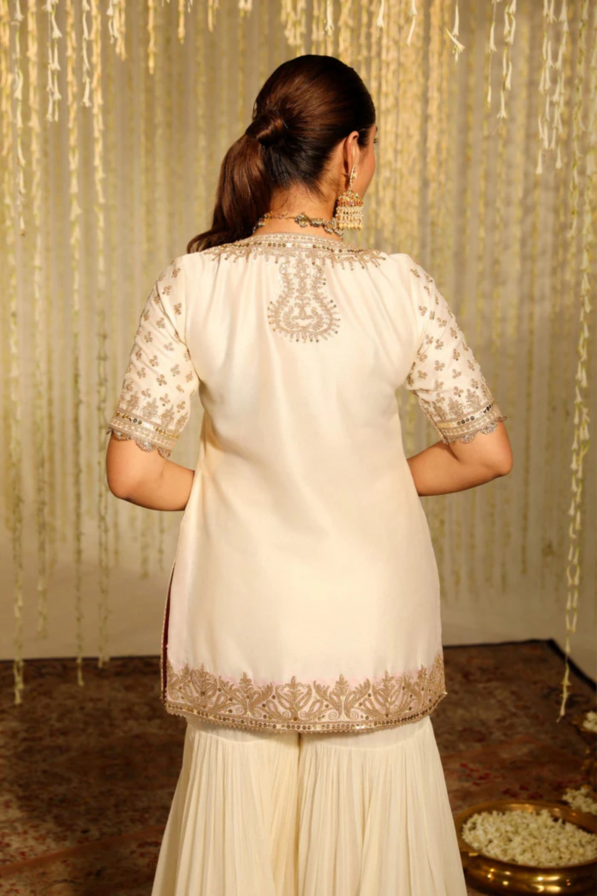 Aaira Ivory Sharara Set