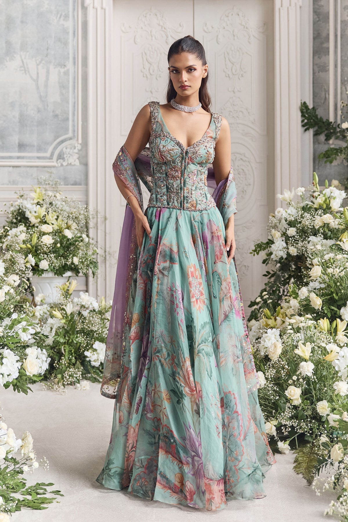 Samira Anarkali Set