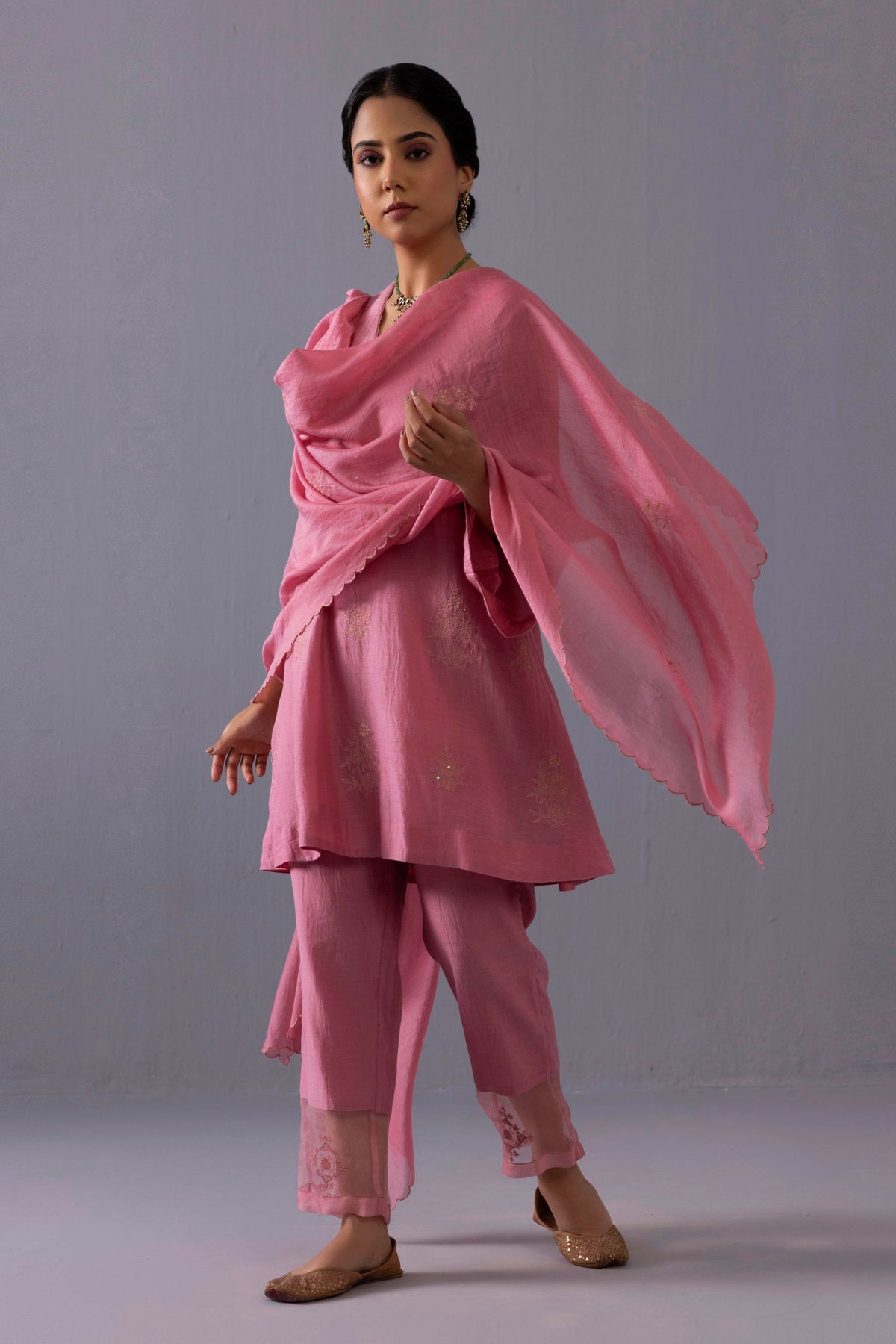 Aditi Pink Kurta Set