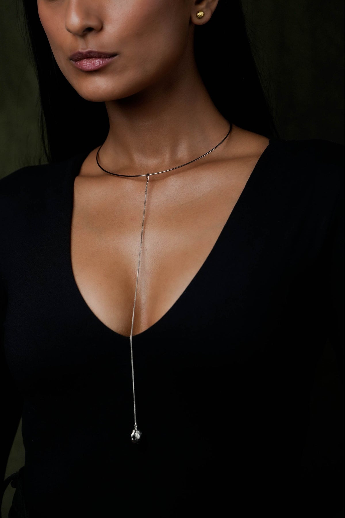Lia Silver Choker
