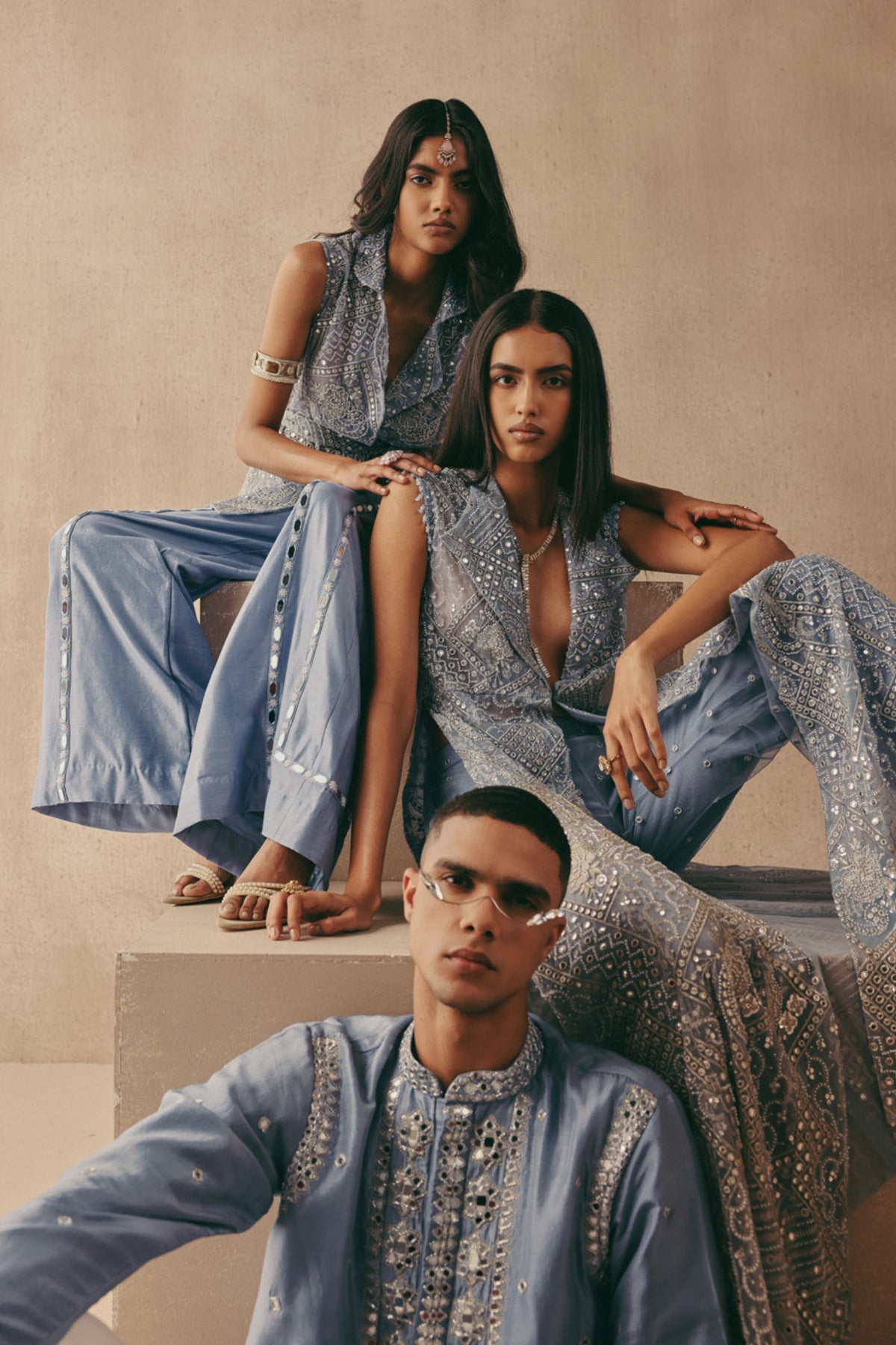 Blue Kurta Set